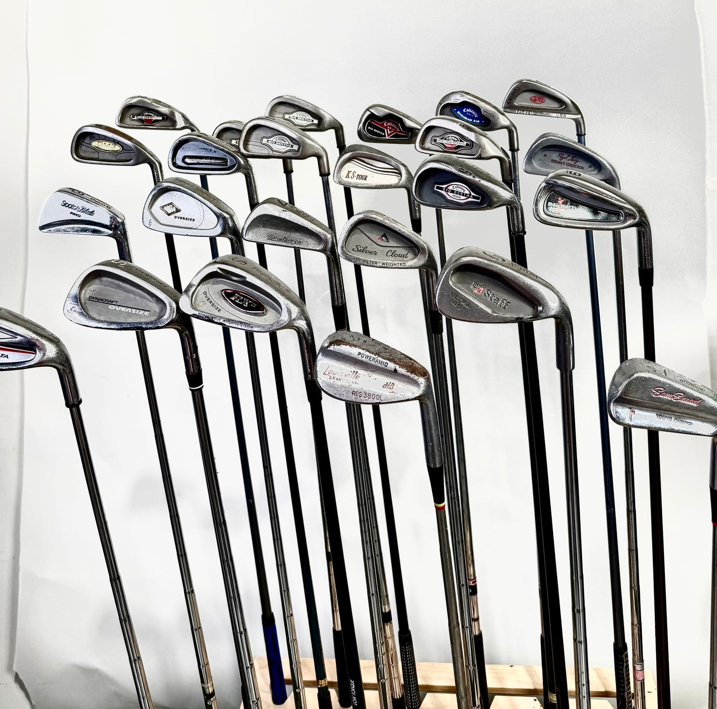 Wholesale Lot of 24 Golf Clubs - Right Handed - Assorted Irons and Wedges-Next Round