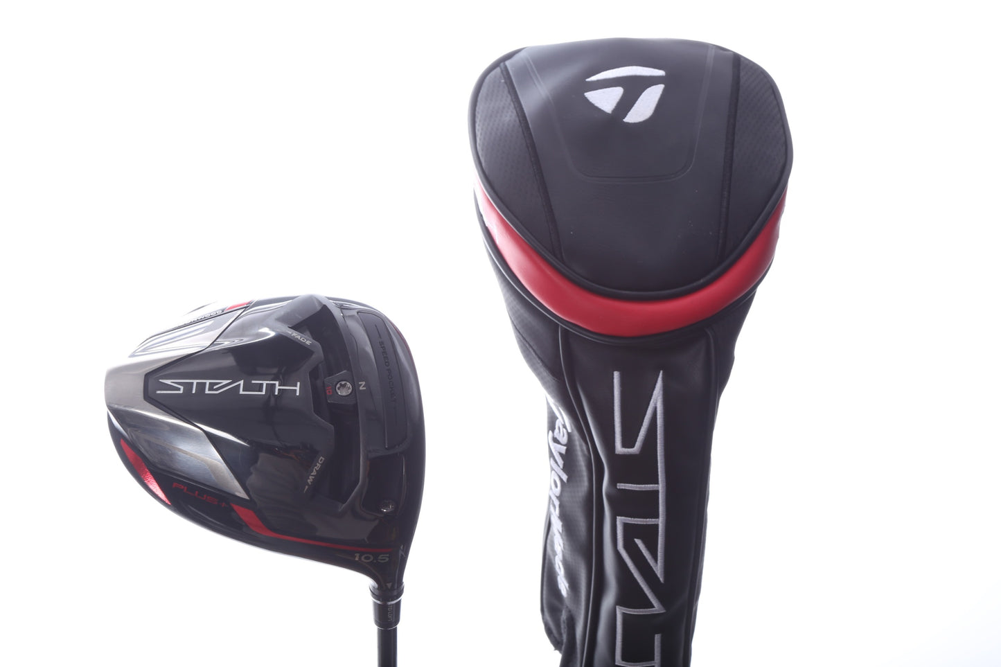 Used TaylorMade STEALTH PLUS Driver - 10.5 Degrees - Regular Flex Mitsubishi Kai'li Red - Right-Handed-Next Round