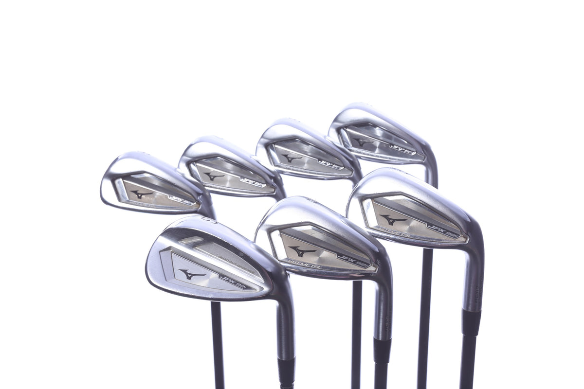 Used Mizuno JPX 921 Hot Metal Iron Set - Right-Handed - 5-PW, GW - Seniors Flex