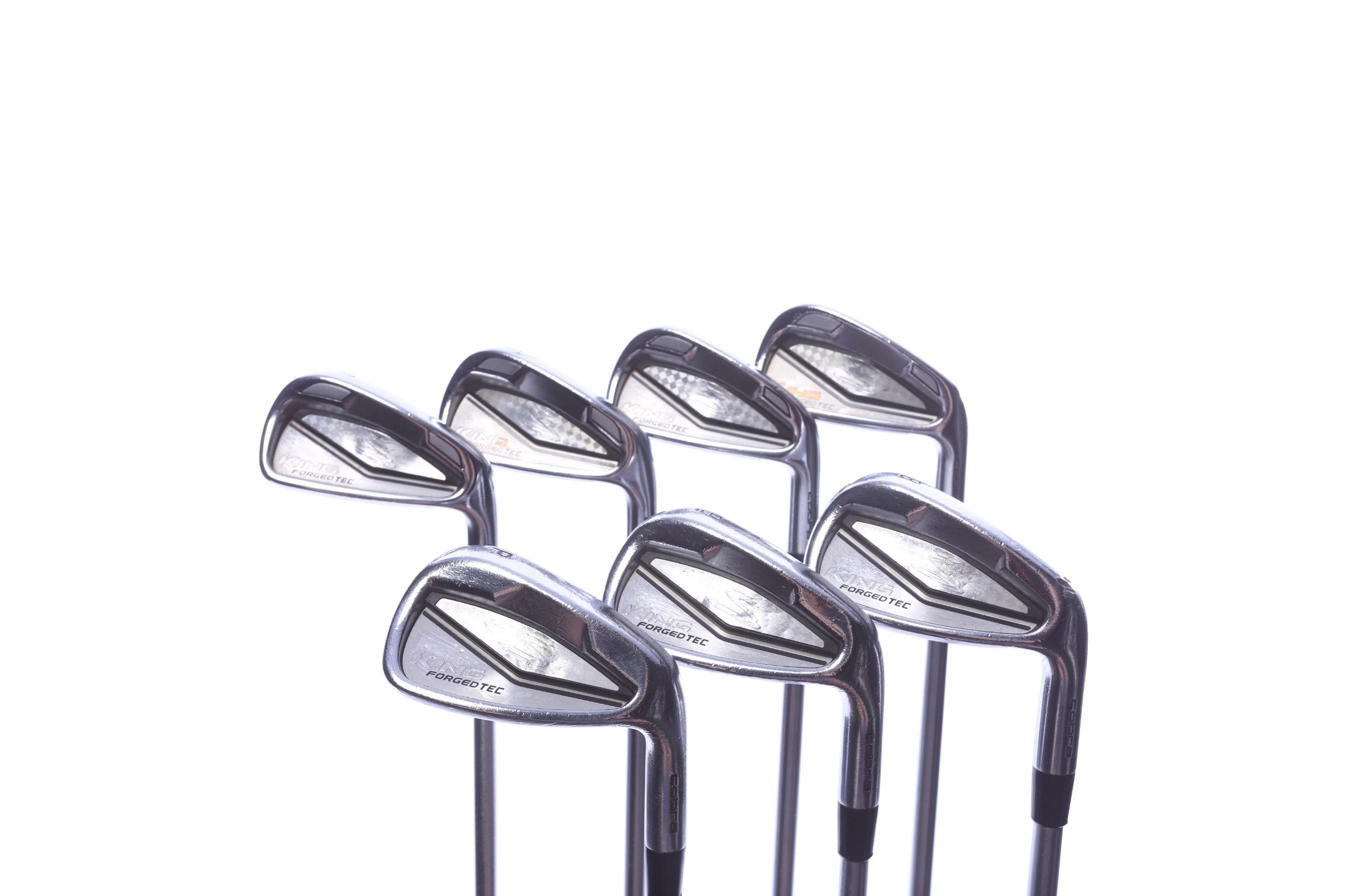 Used Cobra King Forged TEC Iron Set - Right-Handed - 4-PW - Stiff Flex