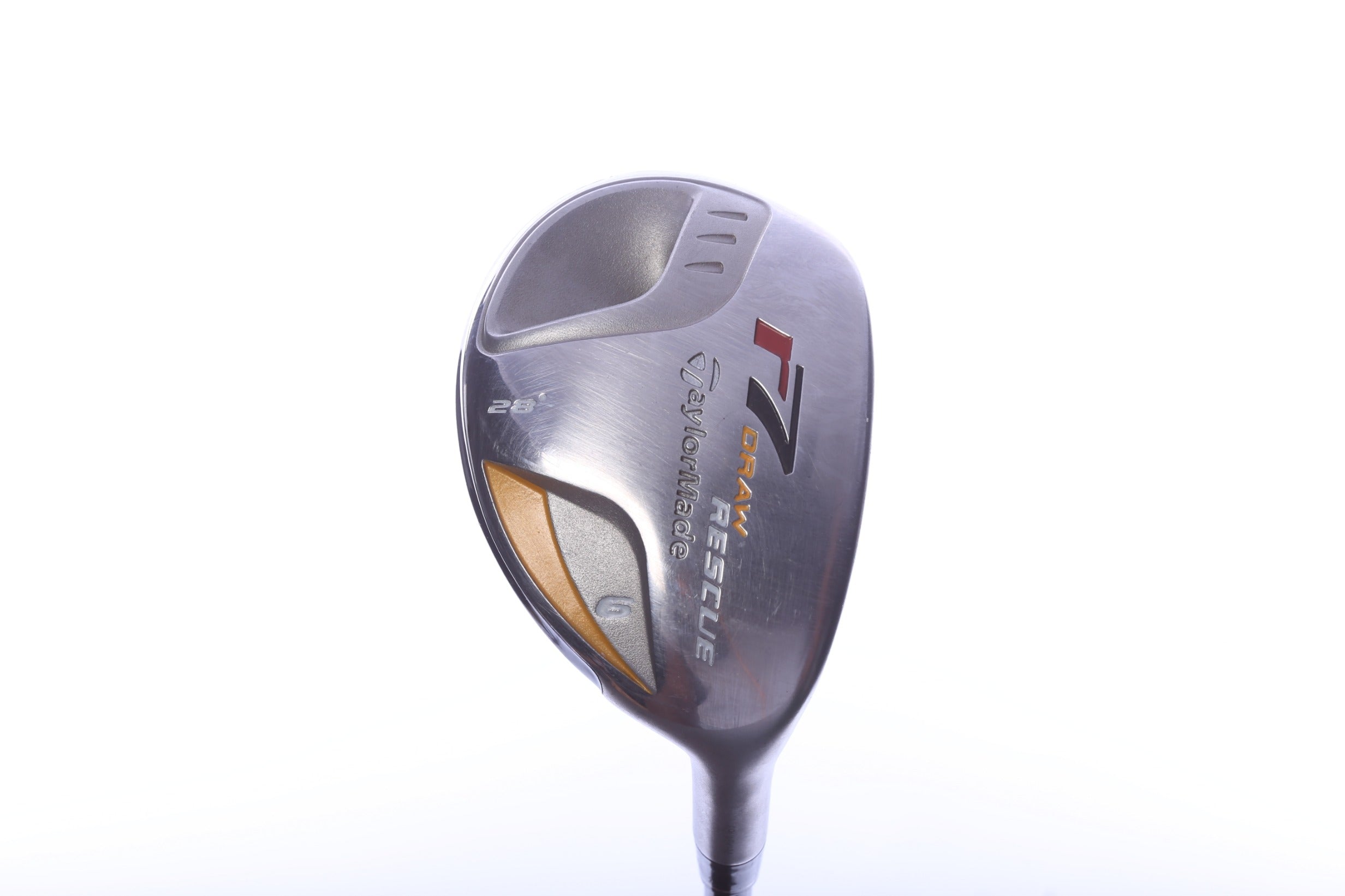 Used TaylorMade R7 Draw 6H Hybrid - Right-Handed - 28 Degrees - Regular Flex