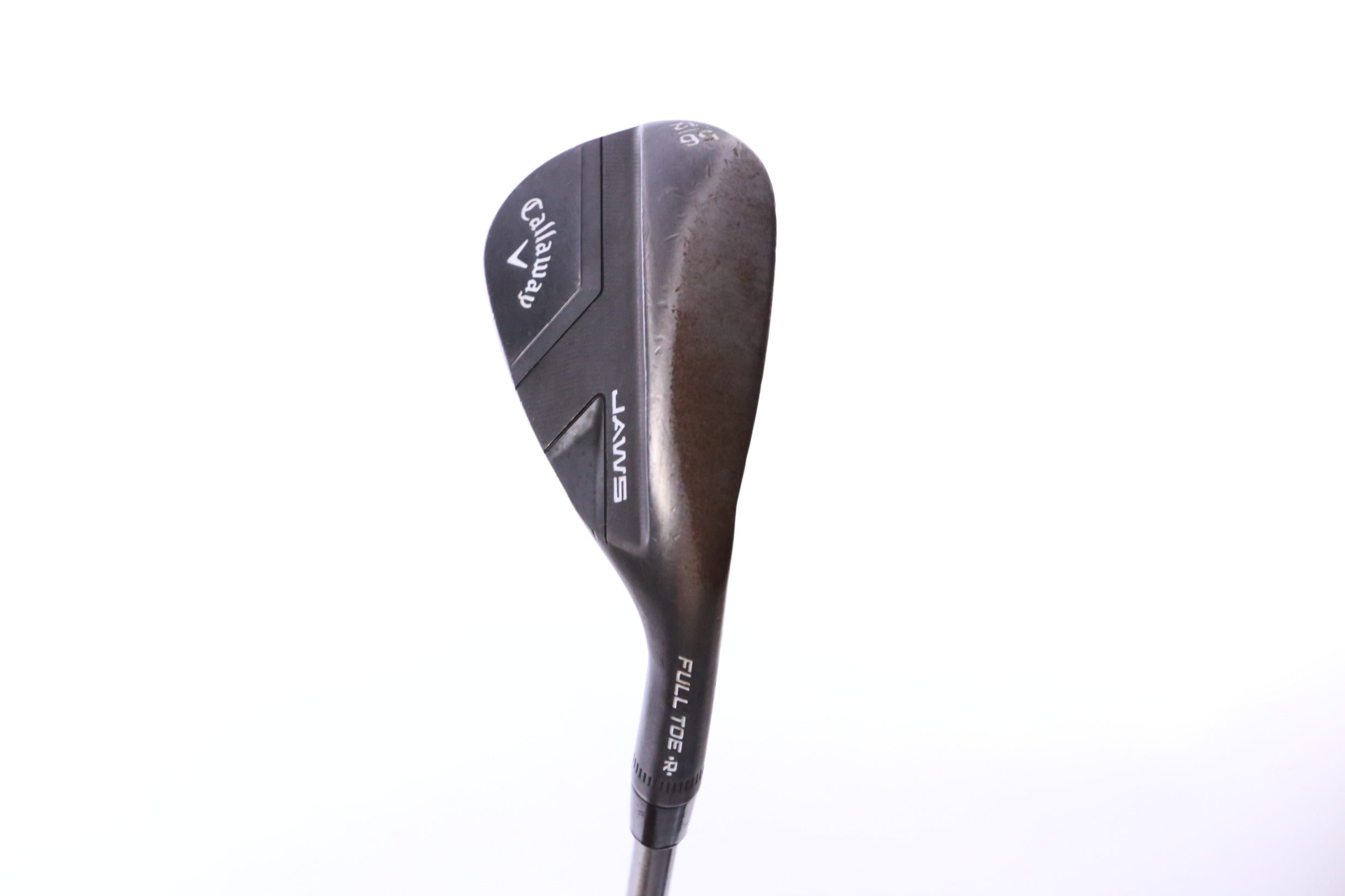 Used Callaway JAWS Full Toe Black Sand Wedge - Right-Handed - 56 Degrees - Stiff Flex