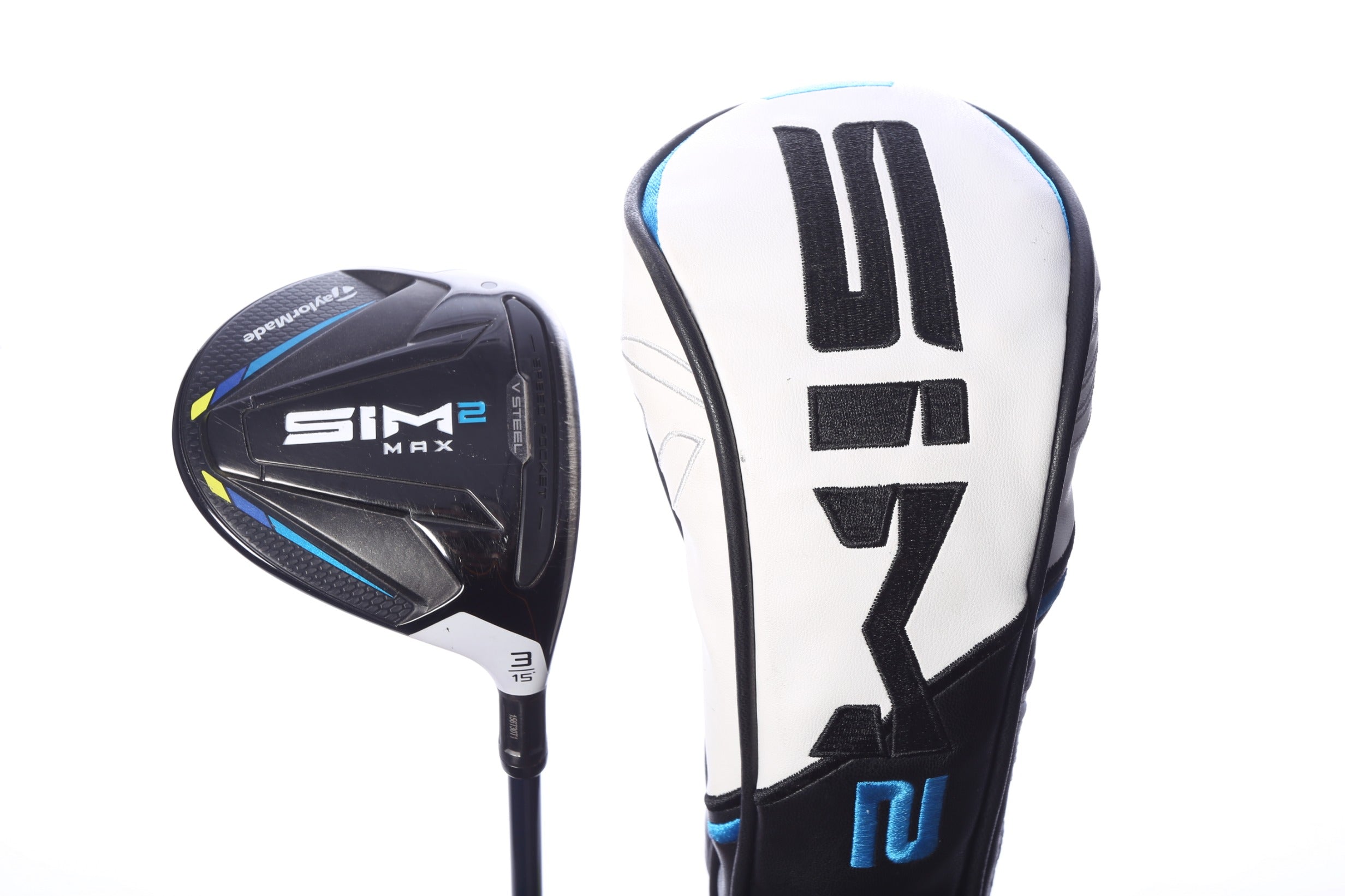 Used TaylorMade SIM2 MAX 3-Wood - Right-Handed - 15 Degrees - Regular Flex-Next Round