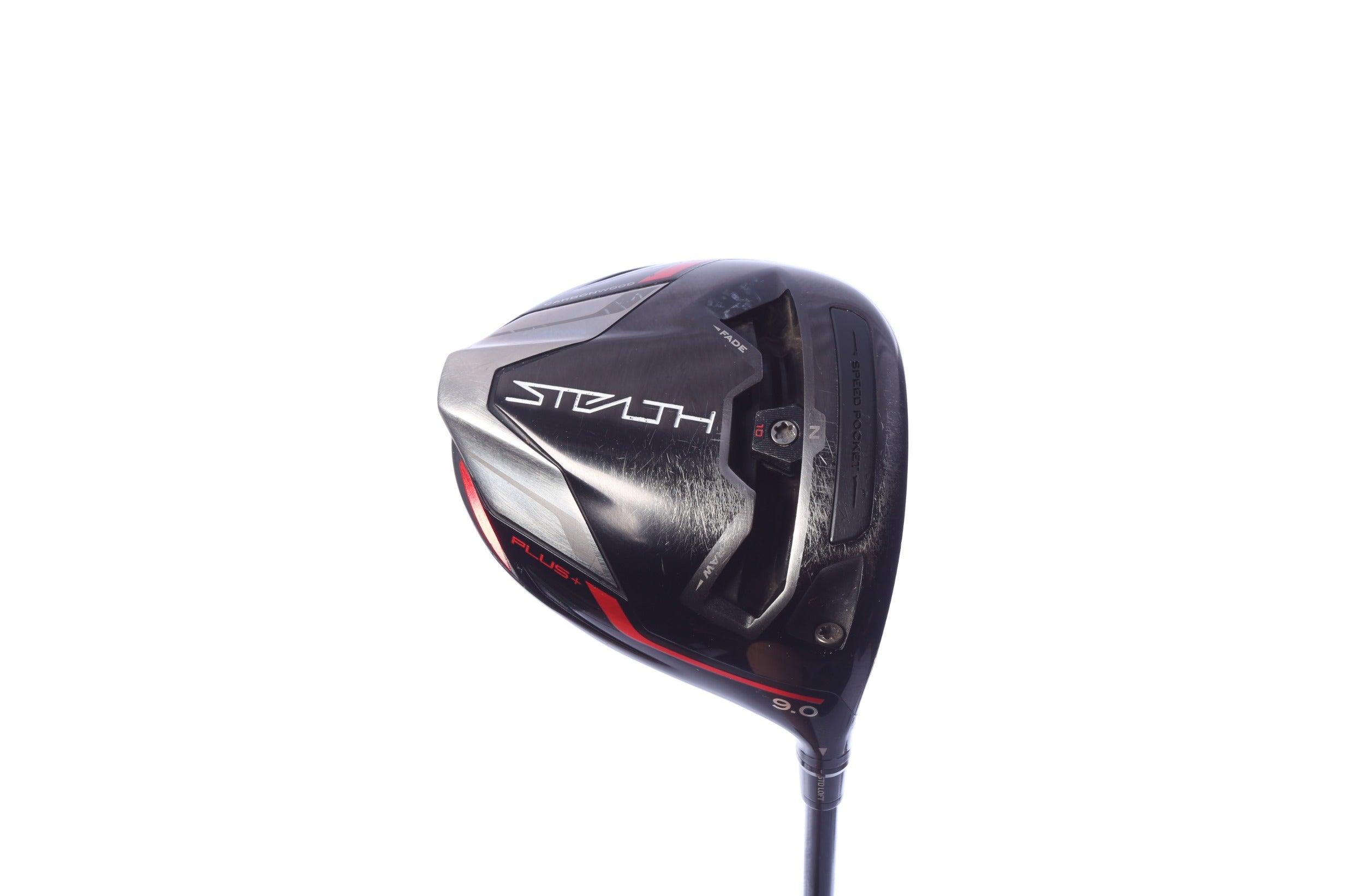 Used TaylorMade STEALTH PLUS Driver - 9 Degrees - Stiff Flex Project X Hzrdus Smoke RDX - Right-Handed