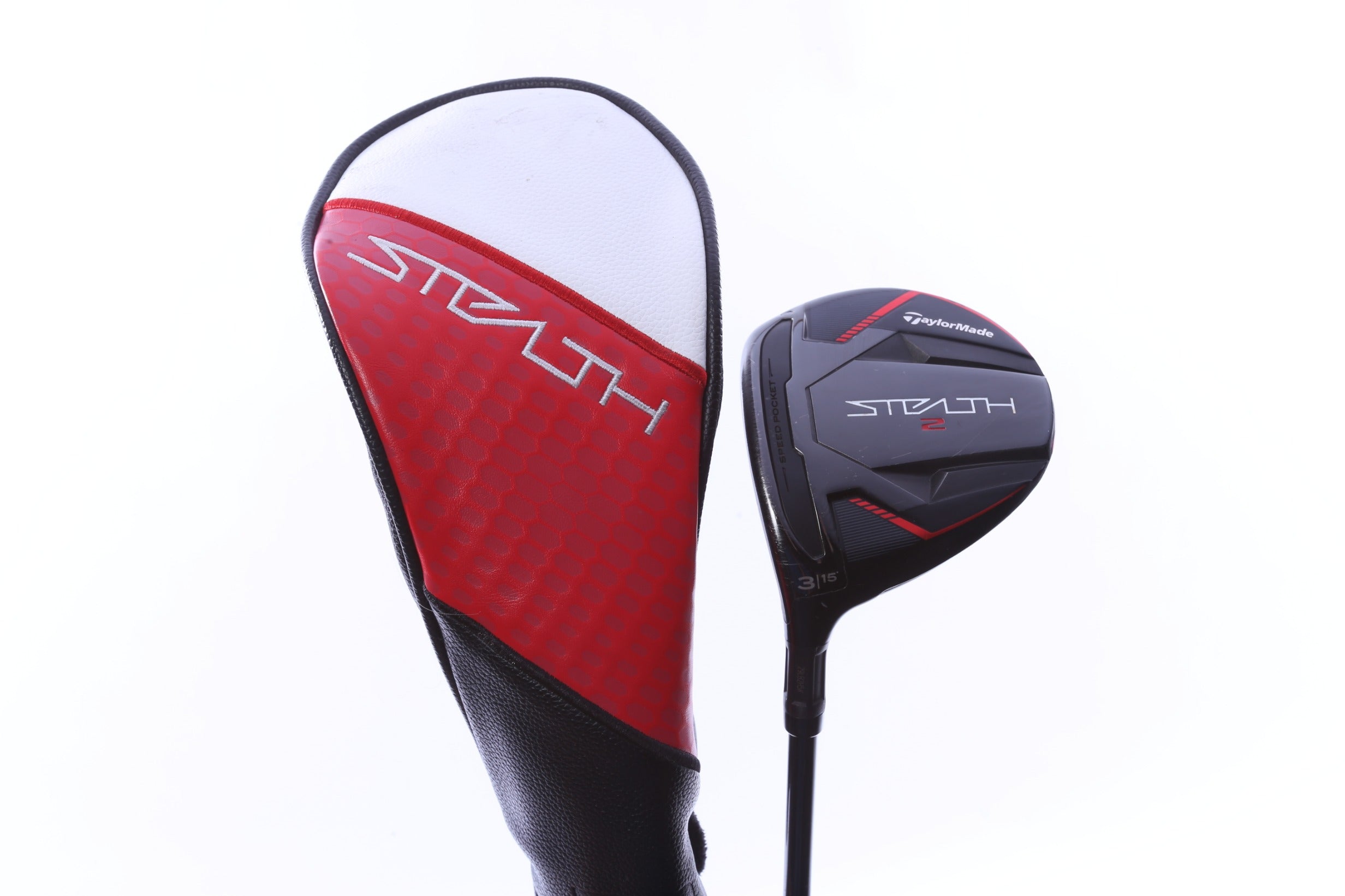 Used TaylorMade STEALTH 2 3-Wood - Left-Handed - 15 Degrees - Stiff Flex-Next Round