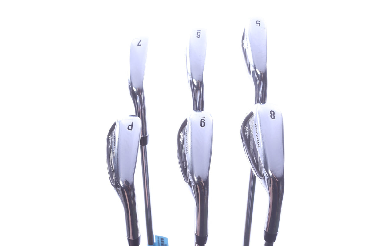 Used Callaway Mavrik Pro Iron Set - Right-Handed - 5-PW - Stiff Flex-Next Round