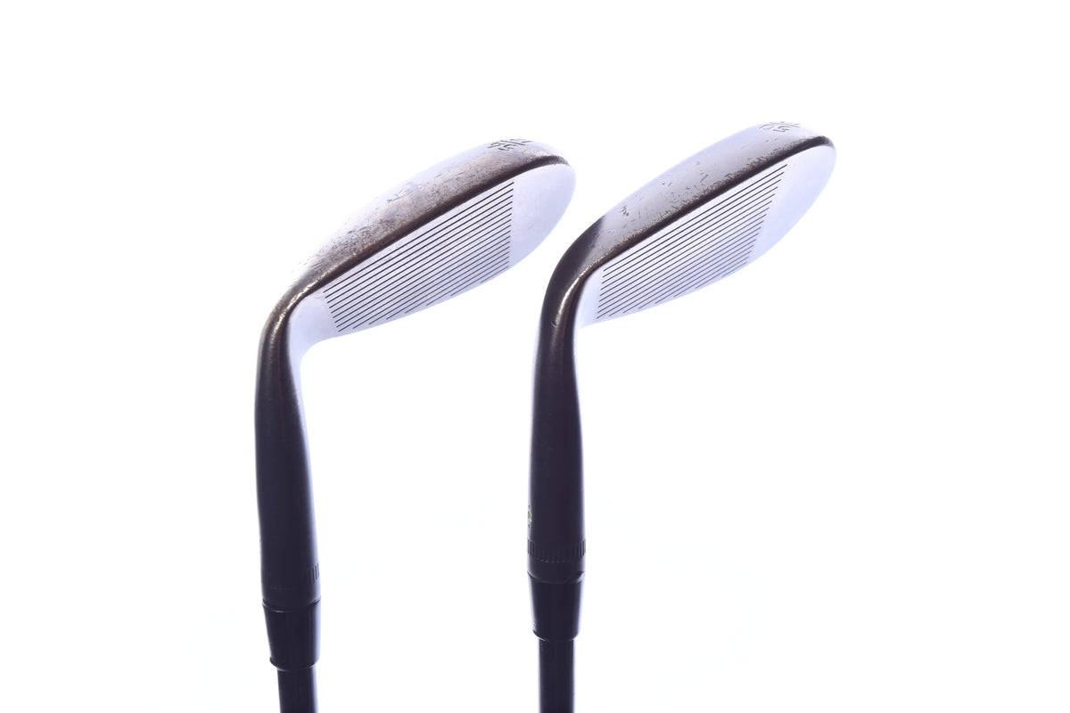 Used Callaway MD3 Milled Black Wedge Set - Right-Handed - 50*, 54* - Variable Flex