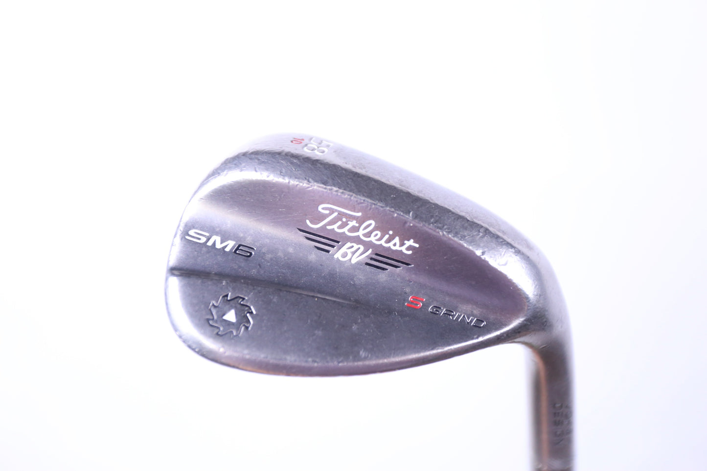 Used Titleist Vokey SM6 Steel Gray Lob Wedge - Right-Handed - 58 Degrees - Wedge Flex-Next Round