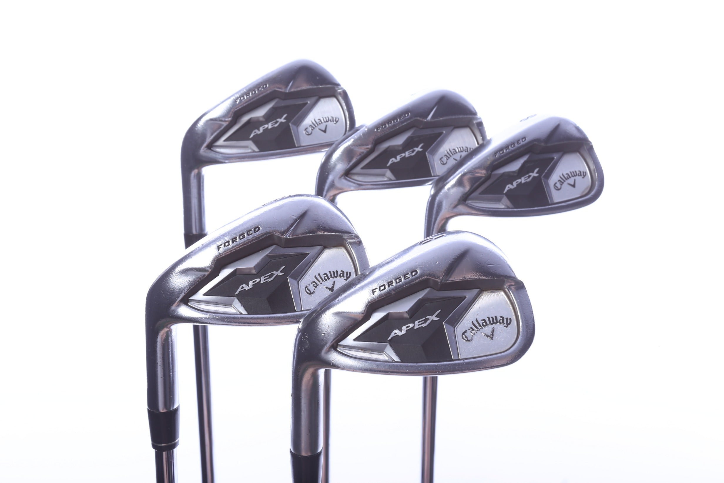 Used Callaway Apex 19 Iron Set - Left-Handed - 6-PW - Regular Flex