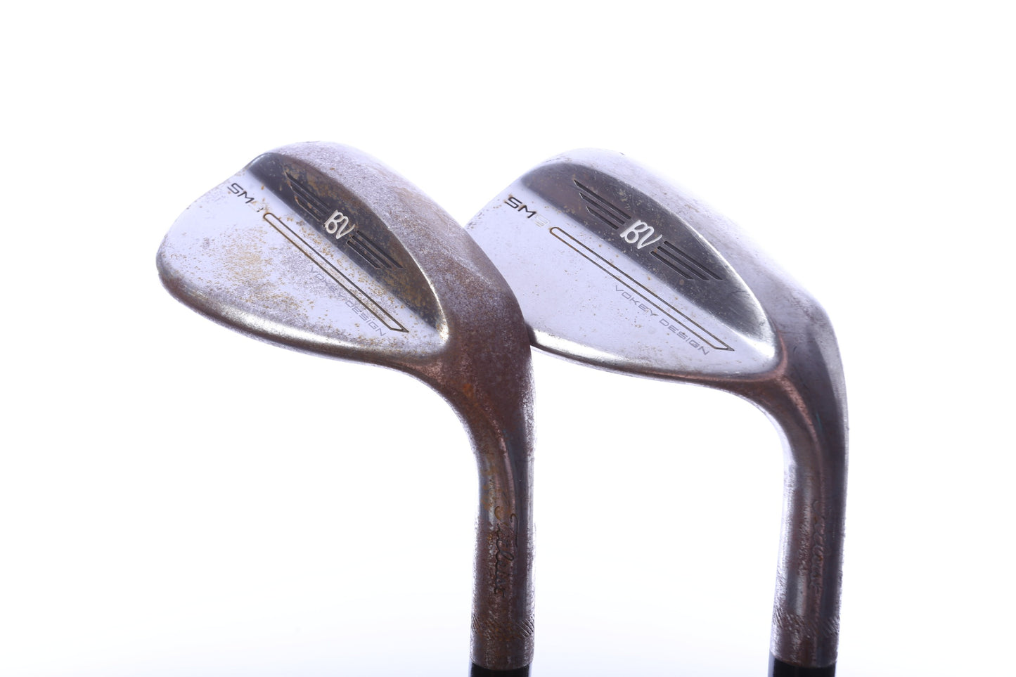 Used Titleist Vokey SM9 Raw Wedge Set - Right-Handed - 54*, 58* - Regular Flex-Next Round
