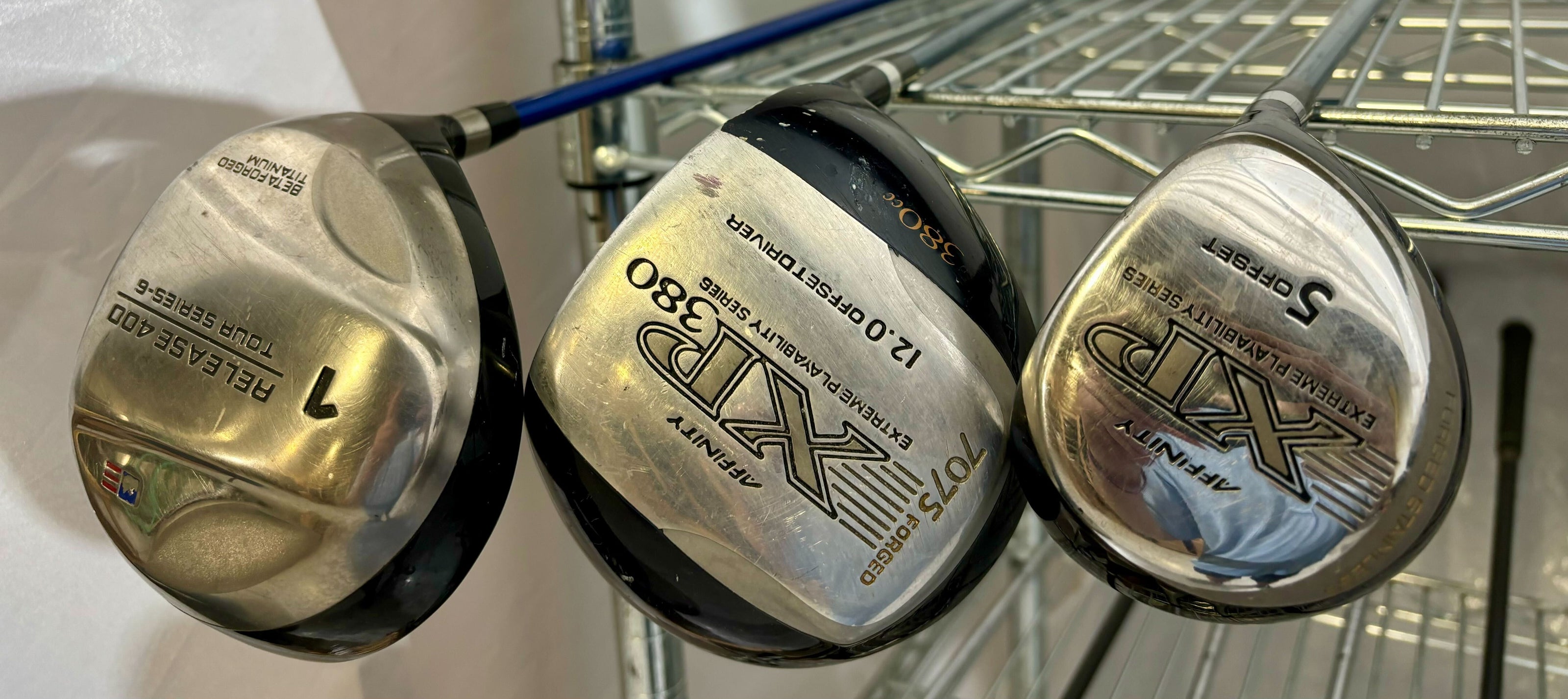 Wholesale Lot of 40 Golf Clubs - Assorted Fairway Woods and Drivers-Next Round