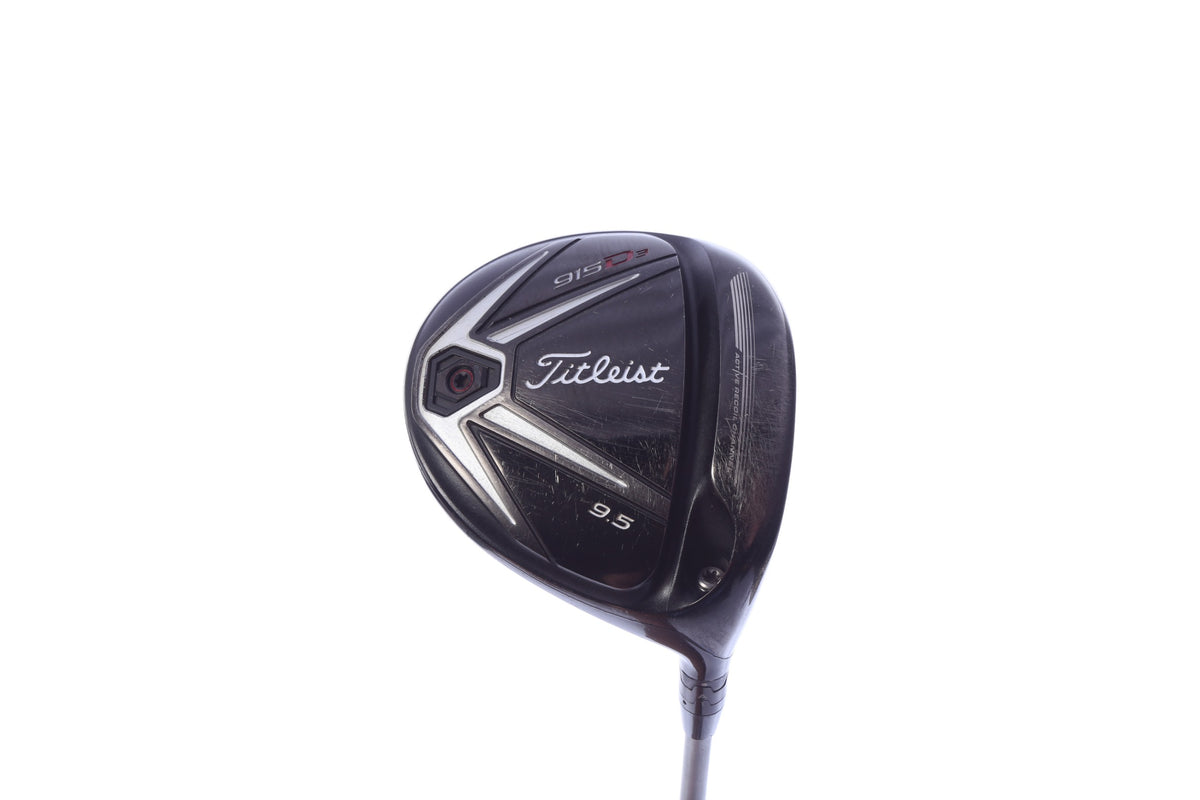 Used Titleist 915 D3 Driver - 9.5 Degrees - Stiff Flex Mitsubishi Diamana S+ - Right-Handed