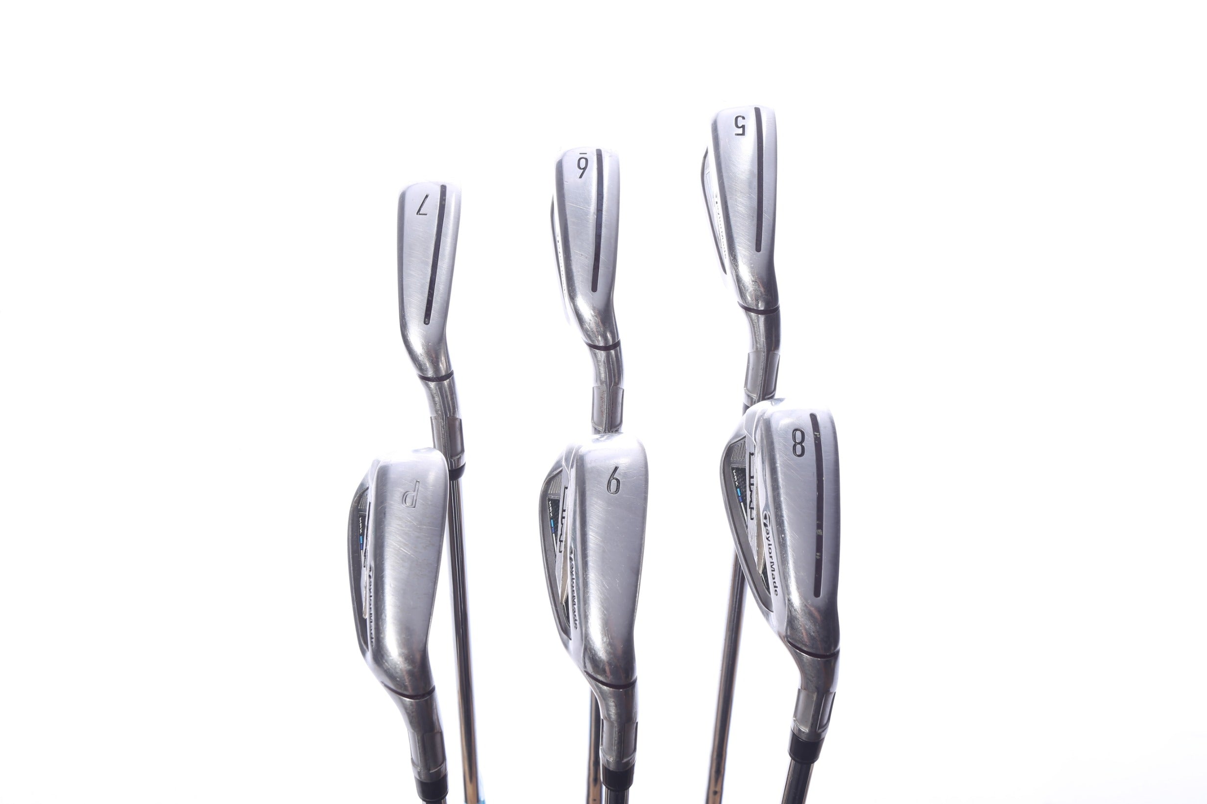Used TaylorMade SIM2 MAX Iron Set - Right-Handed - 5-PW - Stiff Flex