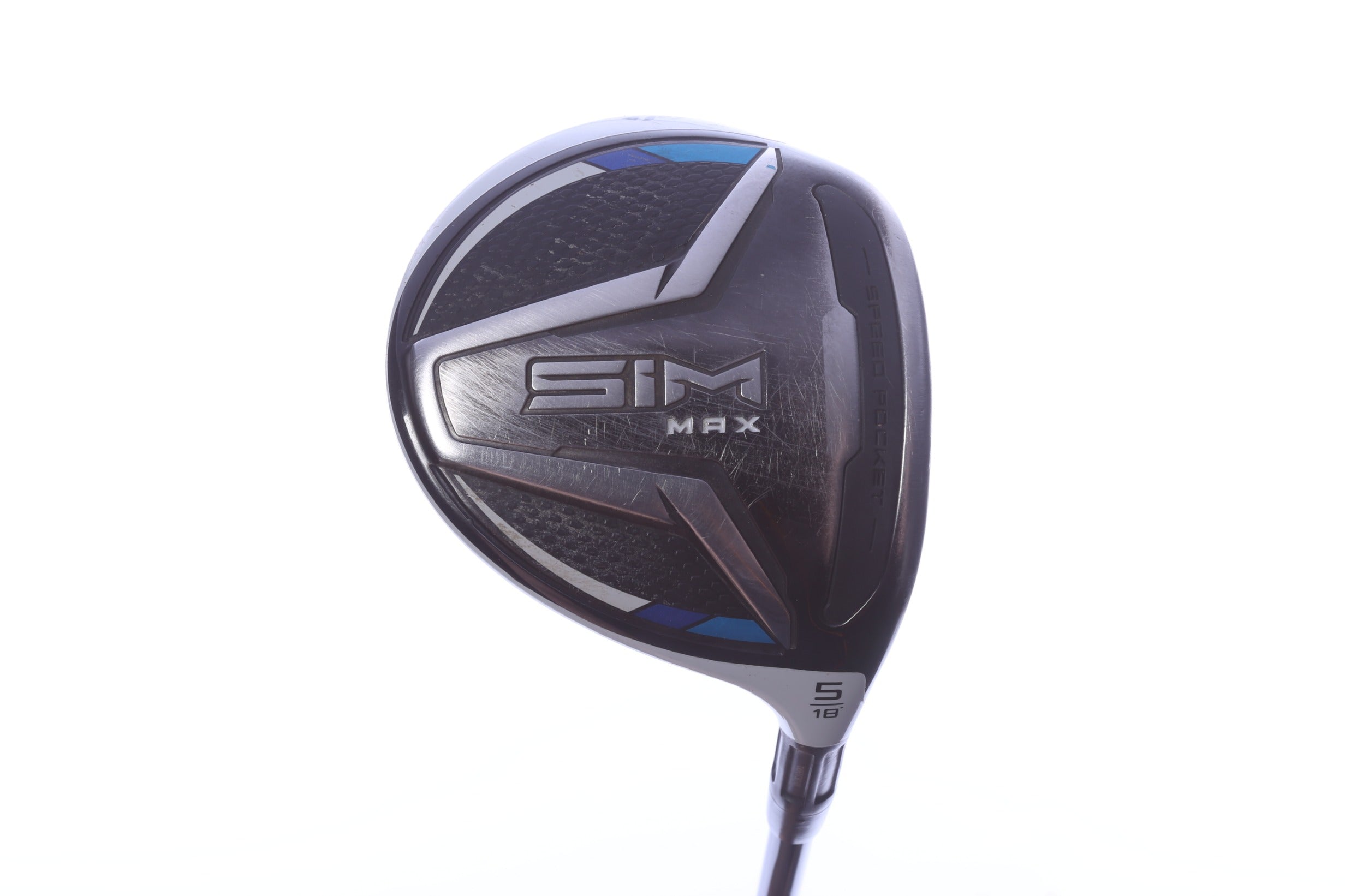 Used TaylorMade SIM MAX 5-Wood - Right-Handed - 18 Degrees - Regular Flex-Next Round