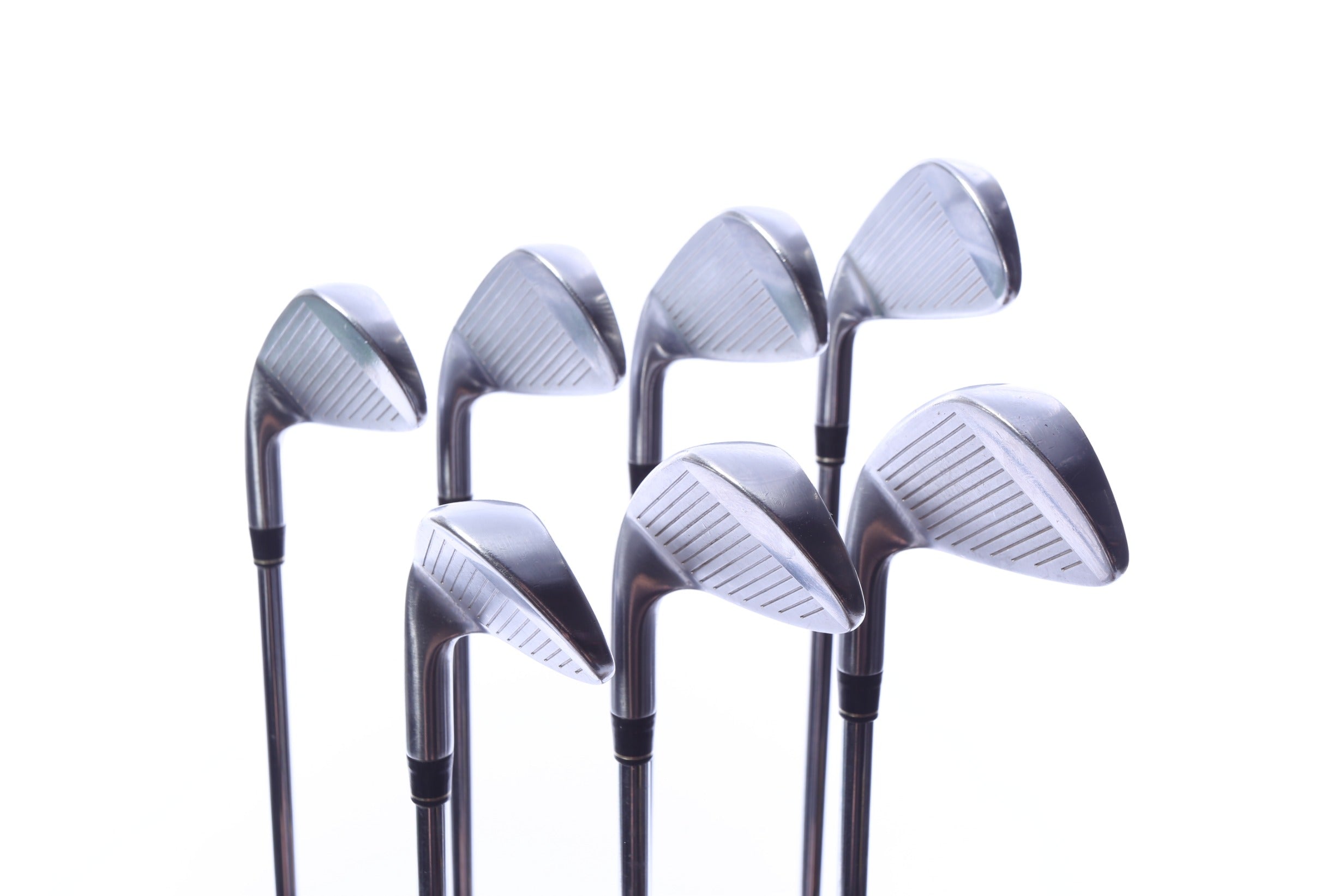 Used TaylorMade rac LT 2005 Iron Set - Right-Handed - 3-9 - Stiff Flex