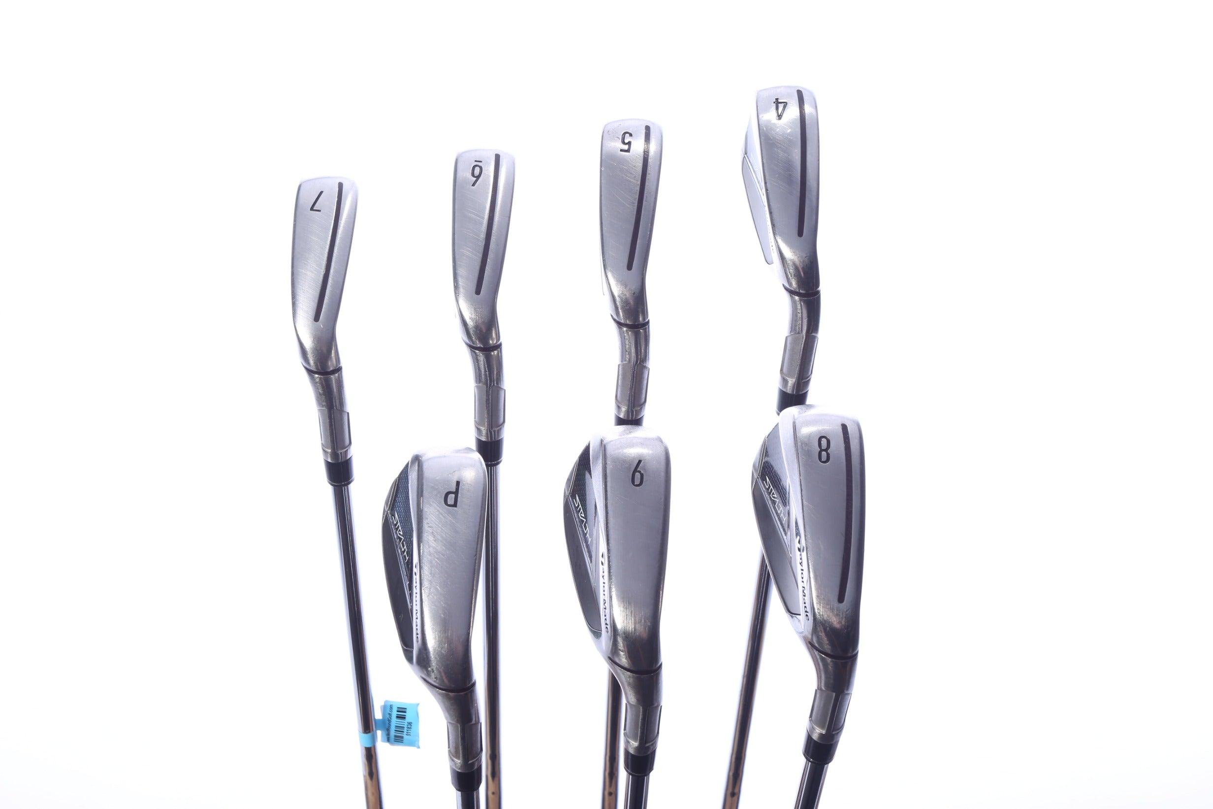 Used TaylorMade STEALTH Iron Set - Right-Handed - 4-PW - Stiff Flex