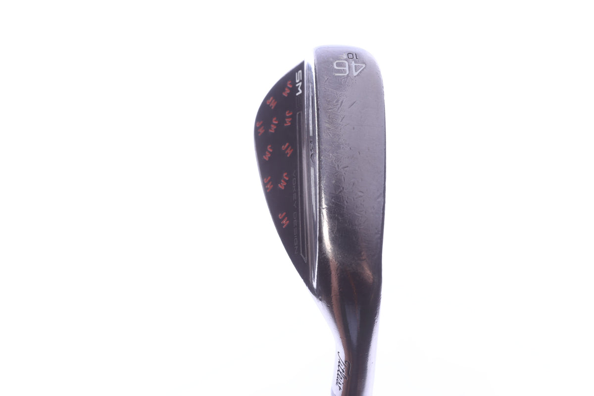 Used Titleist Vokey SM9 Brushed Steel Approach Wedge - Right-Handed - 46 Degrees - Wedge Flex