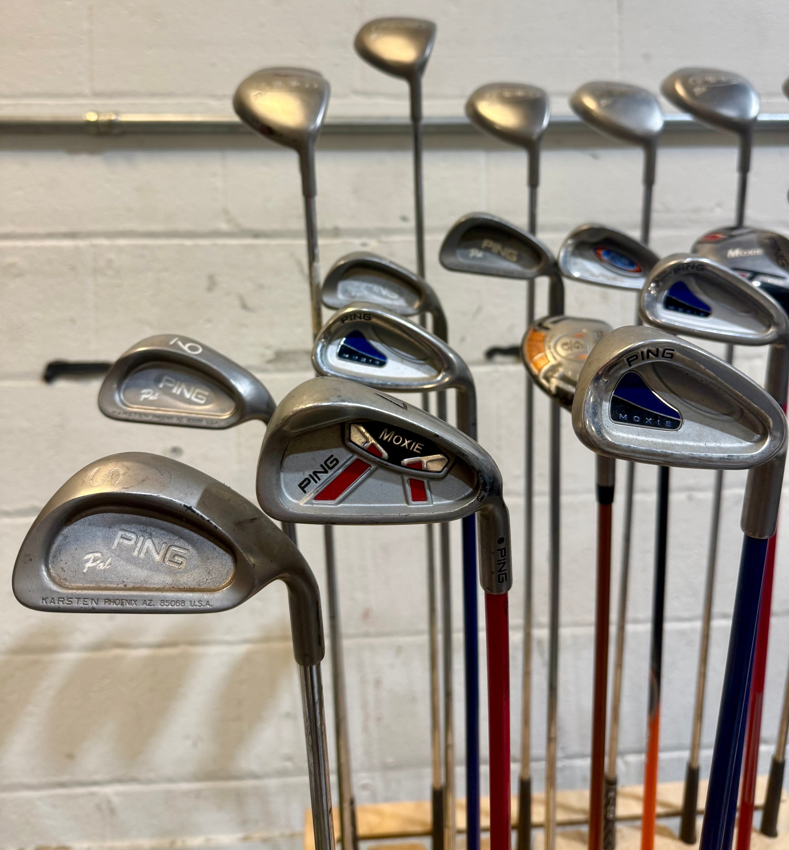 Wholesale Lot of 35 Ping Golf Clubs - Youth Flexes