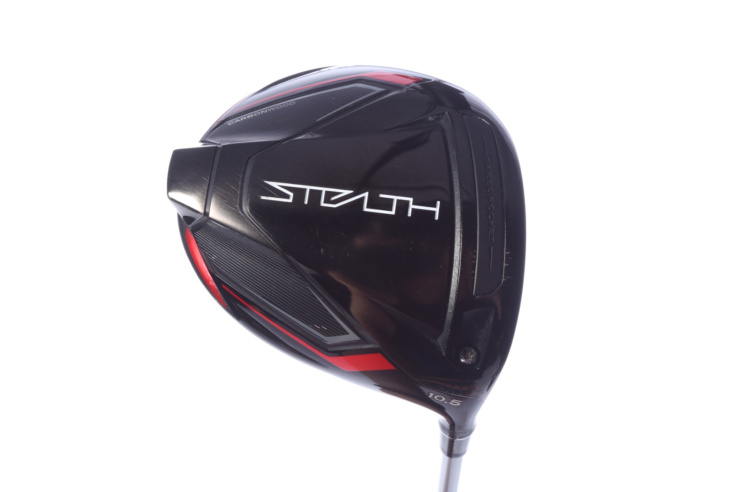 Used TaylorMade STEALTH Driver - 10.5 Degrees - Stiff Flex Aldila Ascent Red - Right-Handed
