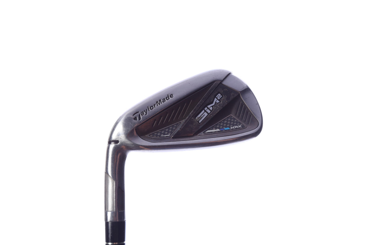Used TaylorMade SIM2 MAX Single 7-Iron - Left-Handed - Stiff Flex