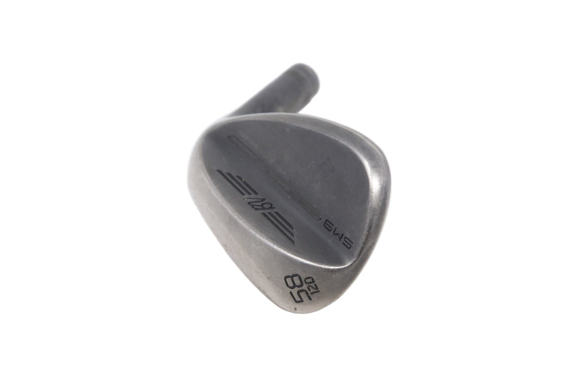 Used Titleist Vokey SM9 Jet Black Lob Wedge - HEAD ONLY - Right-Handed - 58 Degrees