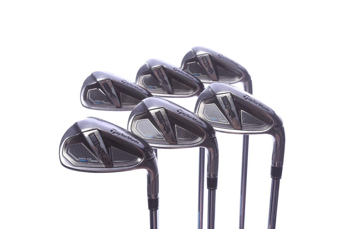 Used TaylorMade SIM2 MAX OS Iron Set - Right-Handed - 5-PW - Stiff Flex