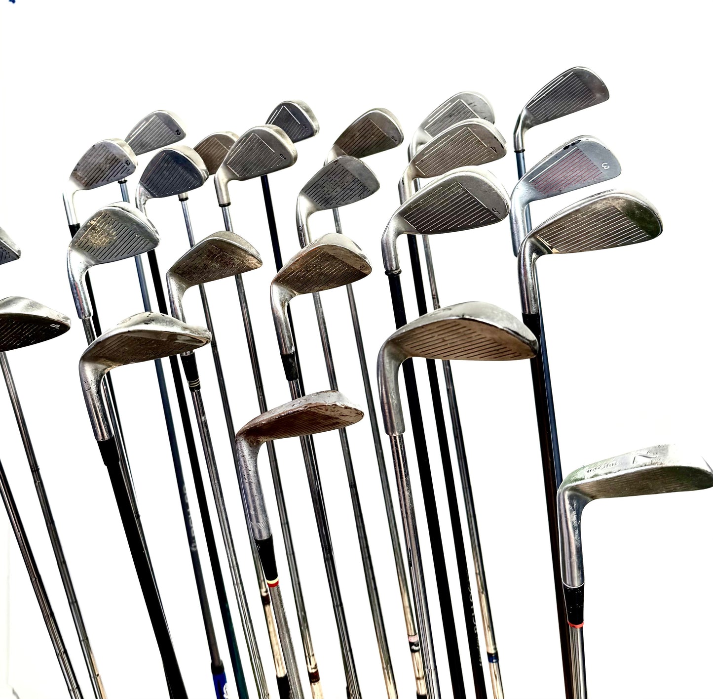 Wholesale Lot of 24 Golf Clubs - Right Handed - Assorted Irons and Wedges-Next Round