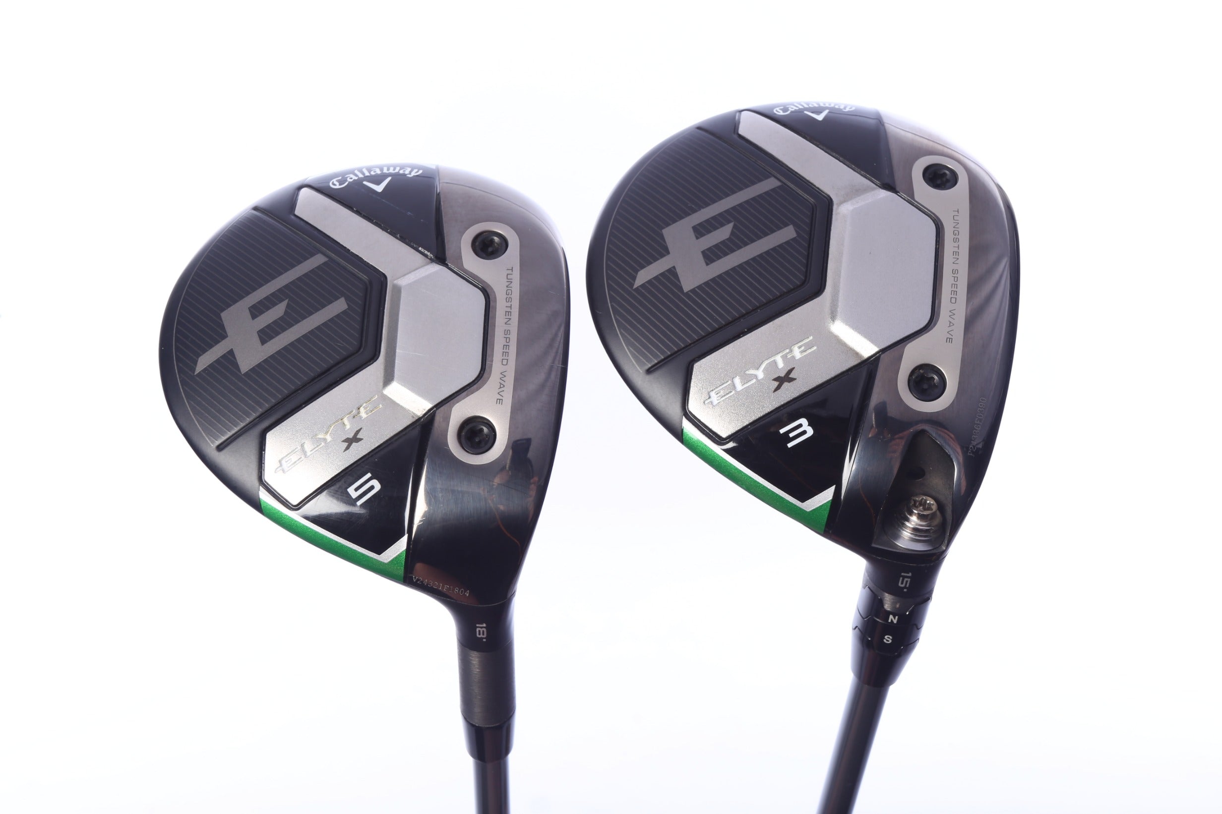 Used Callaway Elyte X Wood Set - Right-Handed - 3W, 5W - Regular Flex