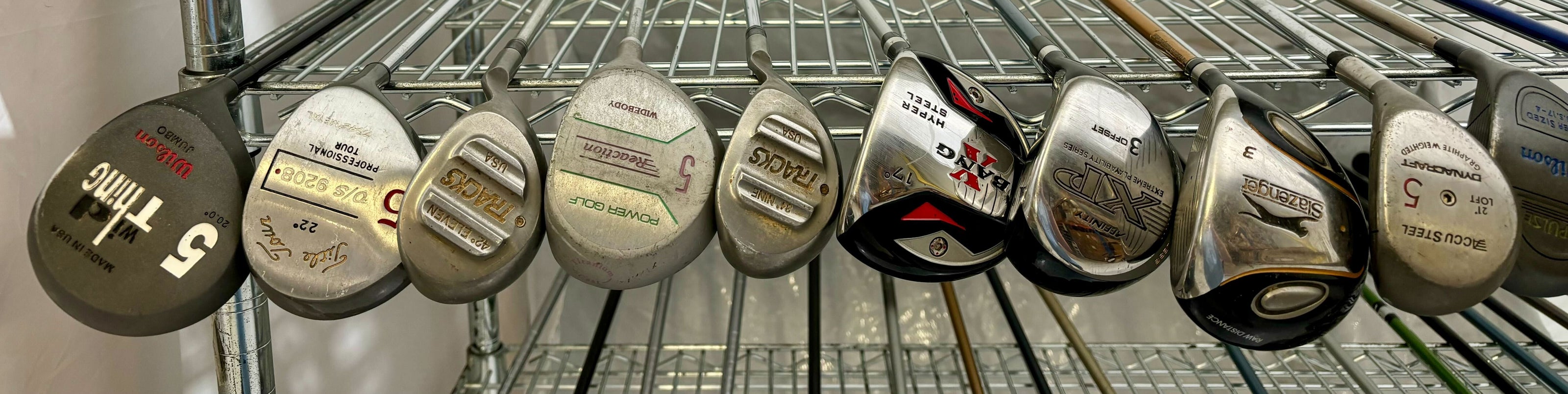 Wholesale Lot of 40 Golf Clubs - Assorted Fairway Woods and Drivers-Next Round