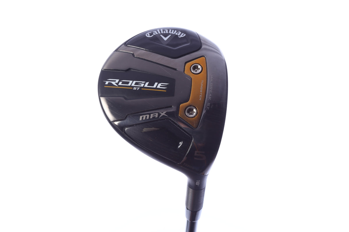 Used Callaway Rogue ST MAX 5-Wood - Right-Handed - 18 Degrees - Regular Flex