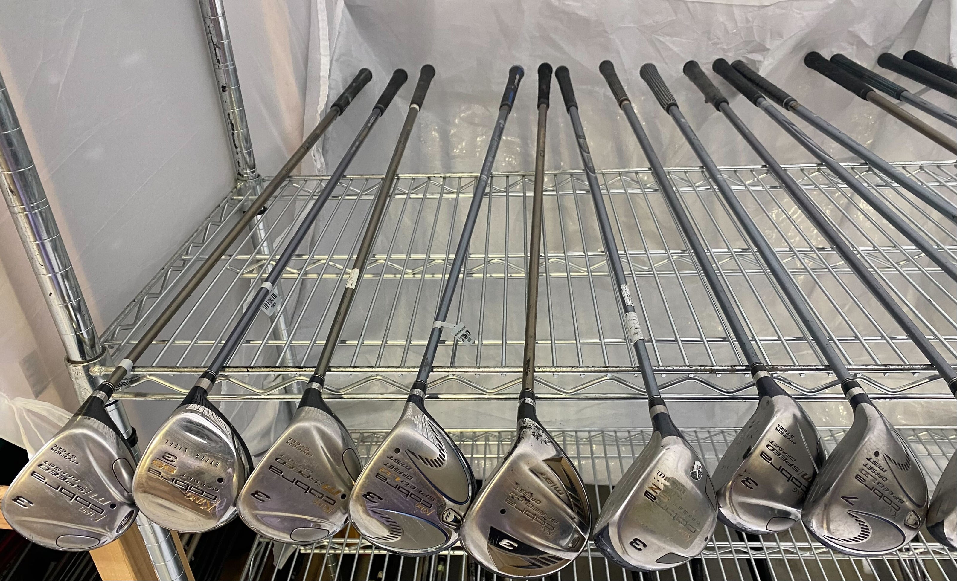 Wholesale Lot of 30 Golf Clubs - Cobra Fairway Woods-Next Round