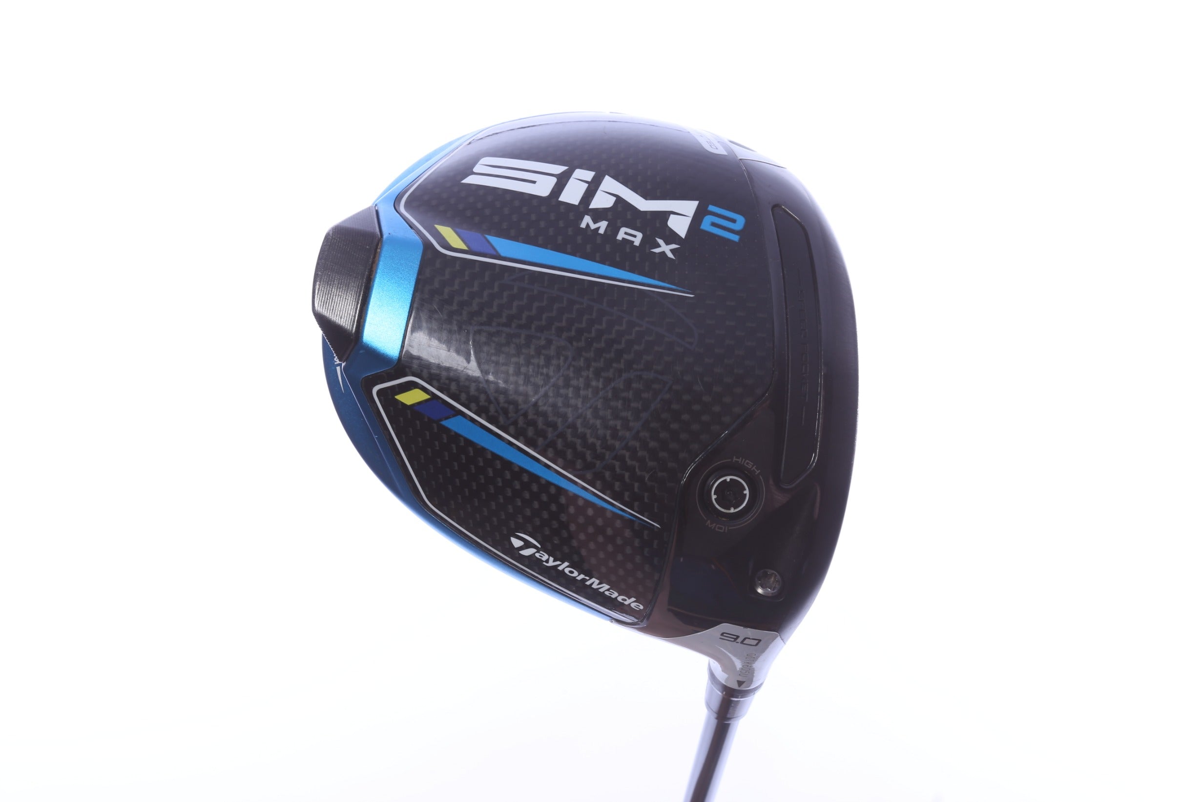 Used TaylorMade SIM2 MAX Driver - 9 Degrees - Stiff Flex Mitsubishi Diamana T+ - Right-Handed-Next Round
