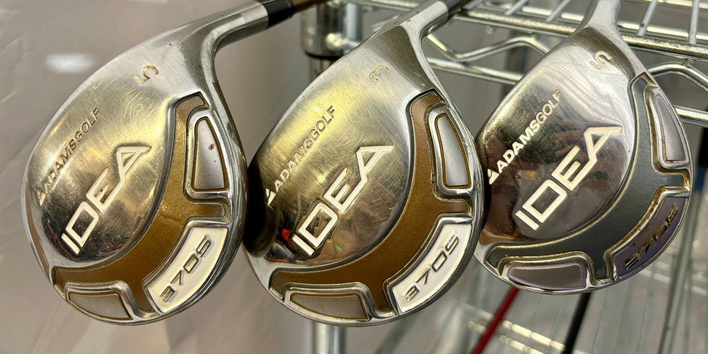 Wholesale Lot of 40 Golf Clubs - Adams Fairway Woods and Hybrids-Next Round