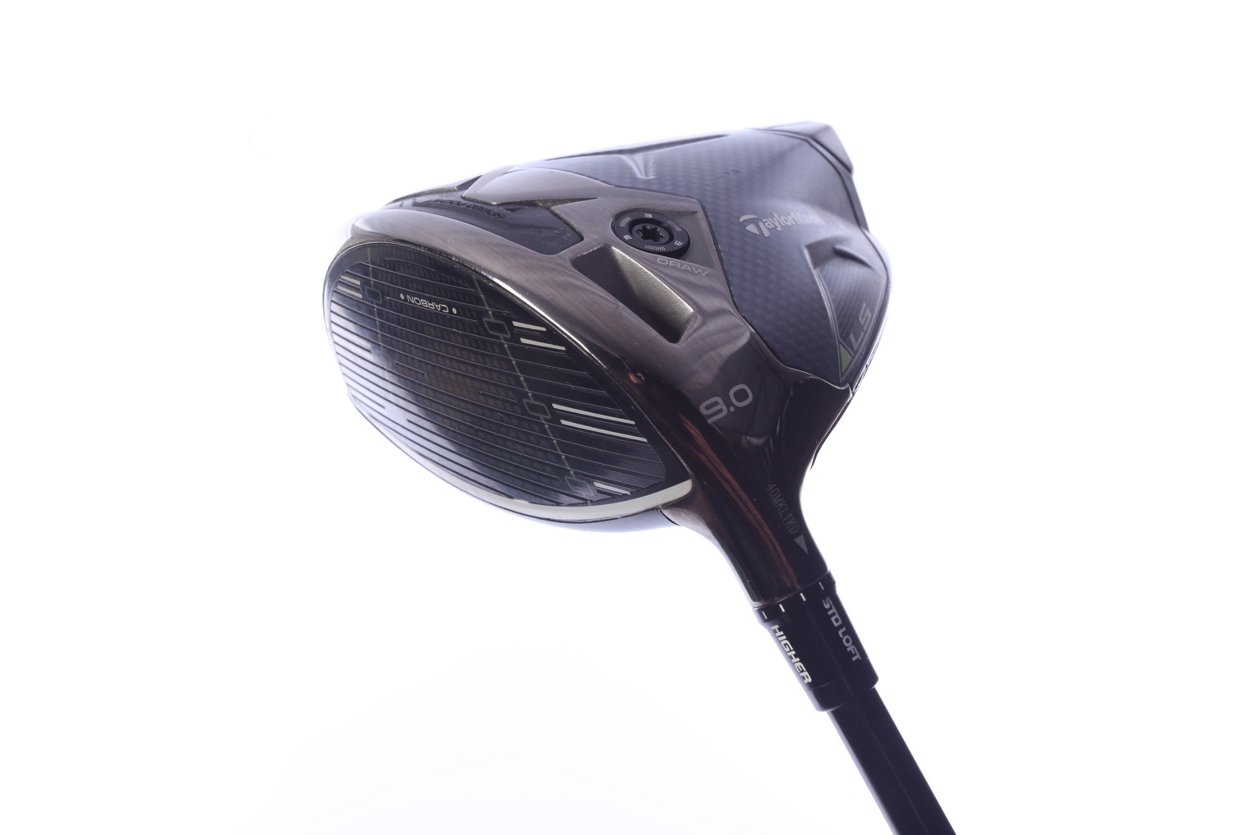 Used TaylorMade Qi35 LS Driver - 9 Degrees - Stiff Flex Project X HZRDUS Smoke RED RDX - Left-Handed