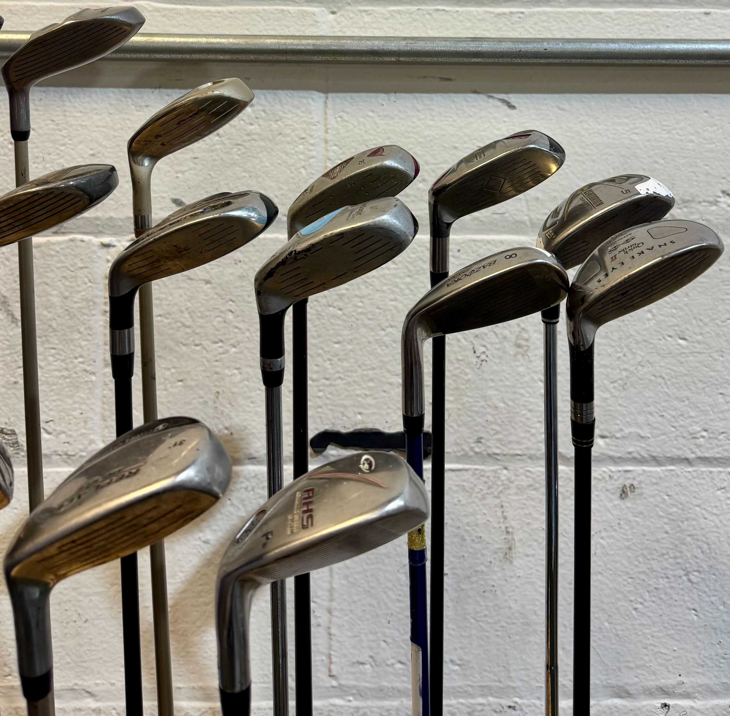 Wholesale Lot of 40 Golf Clubs - Assorted Hybrids-Next Round