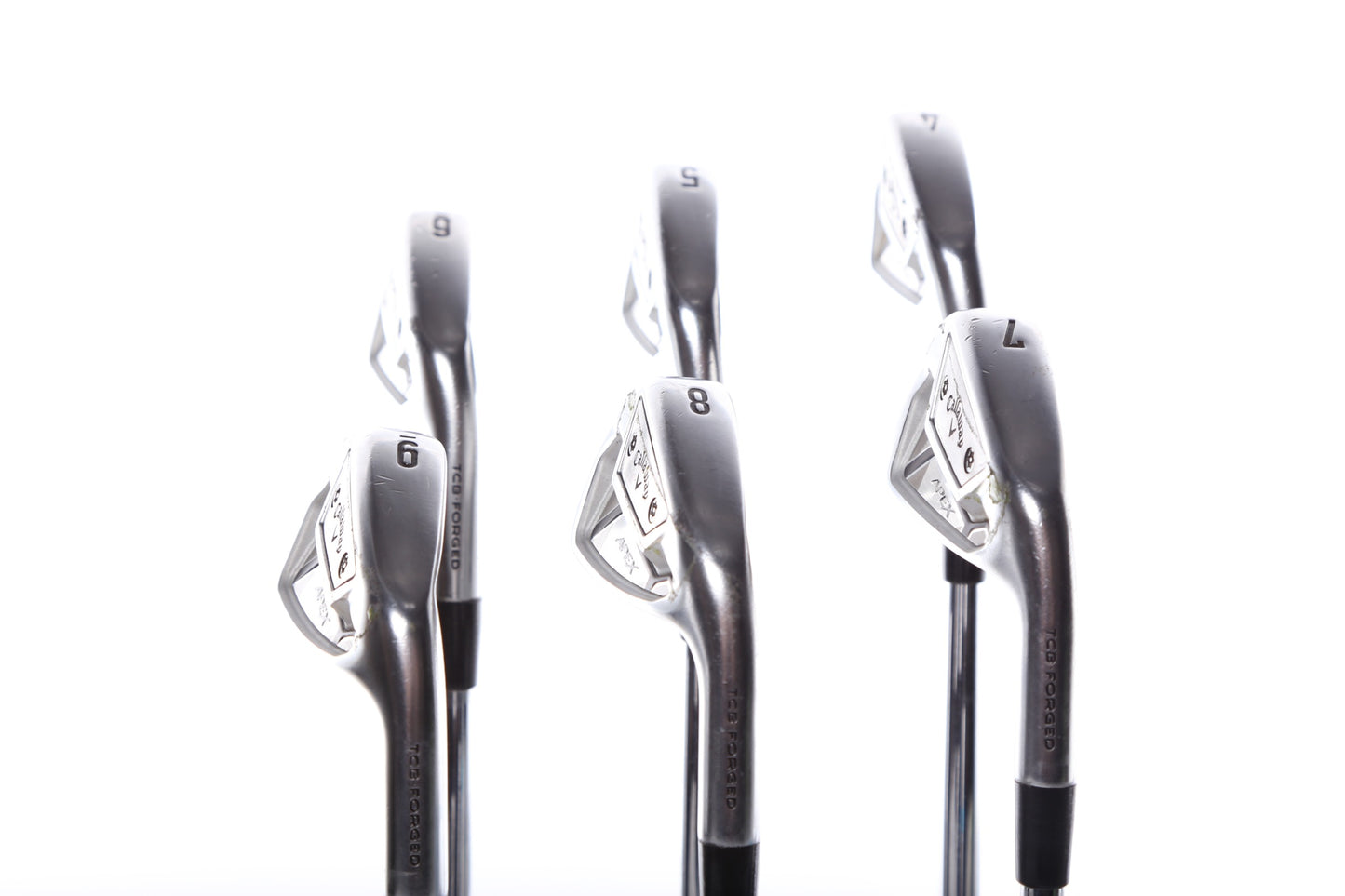 Used Callaway Apex TCB Iron Set - Right-Handed - 4-9 - Stiff Flex-Next Round