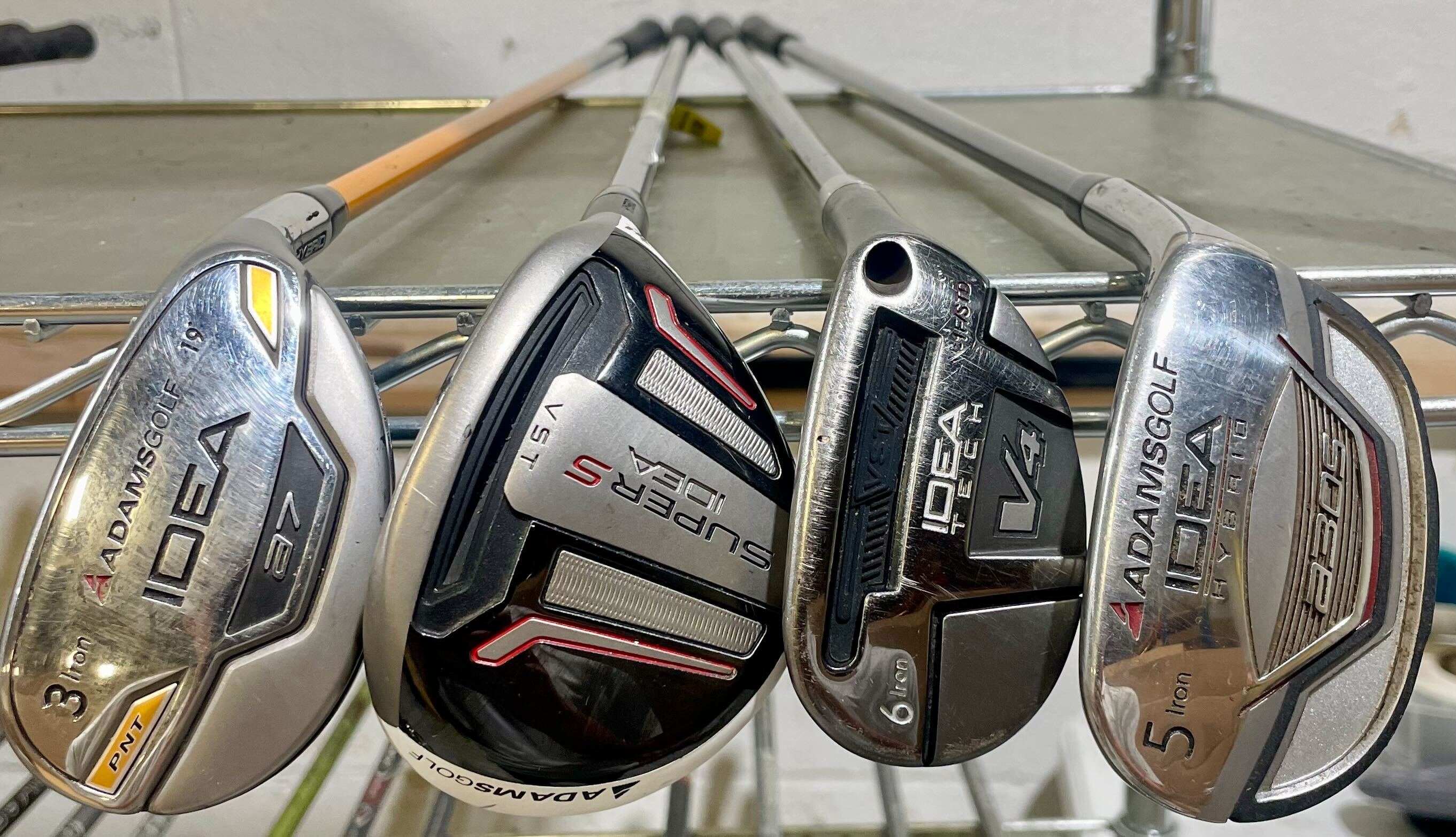 Wholesale Lot of 25 Golf Clubs - Adams Hybrids-Next Round