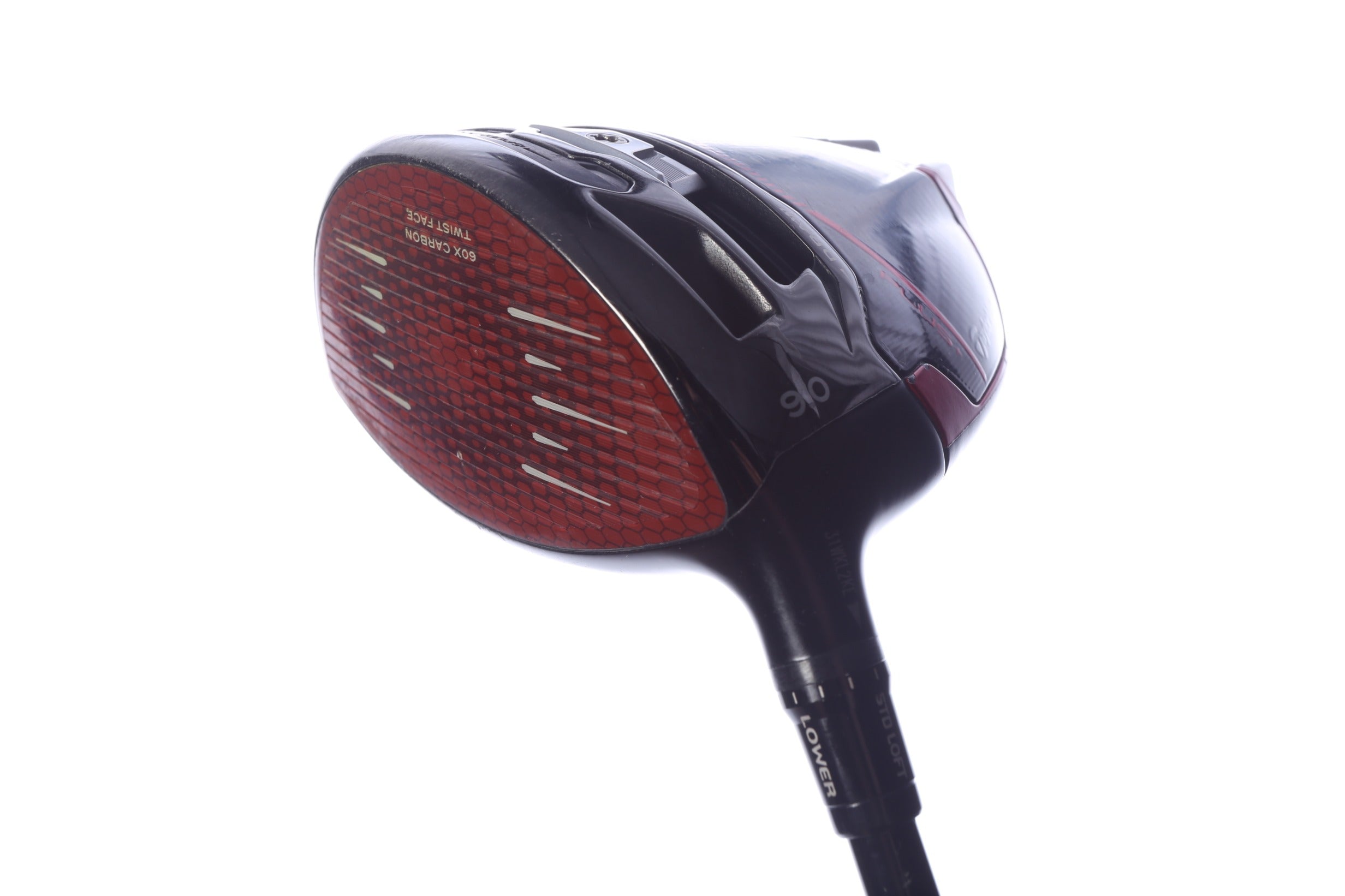 Used TaylorMade STEALTH 2 PLUS Driver - 9 Degrees - Stiff Flex Mitsubishi Kai'li Red - Left-Handed