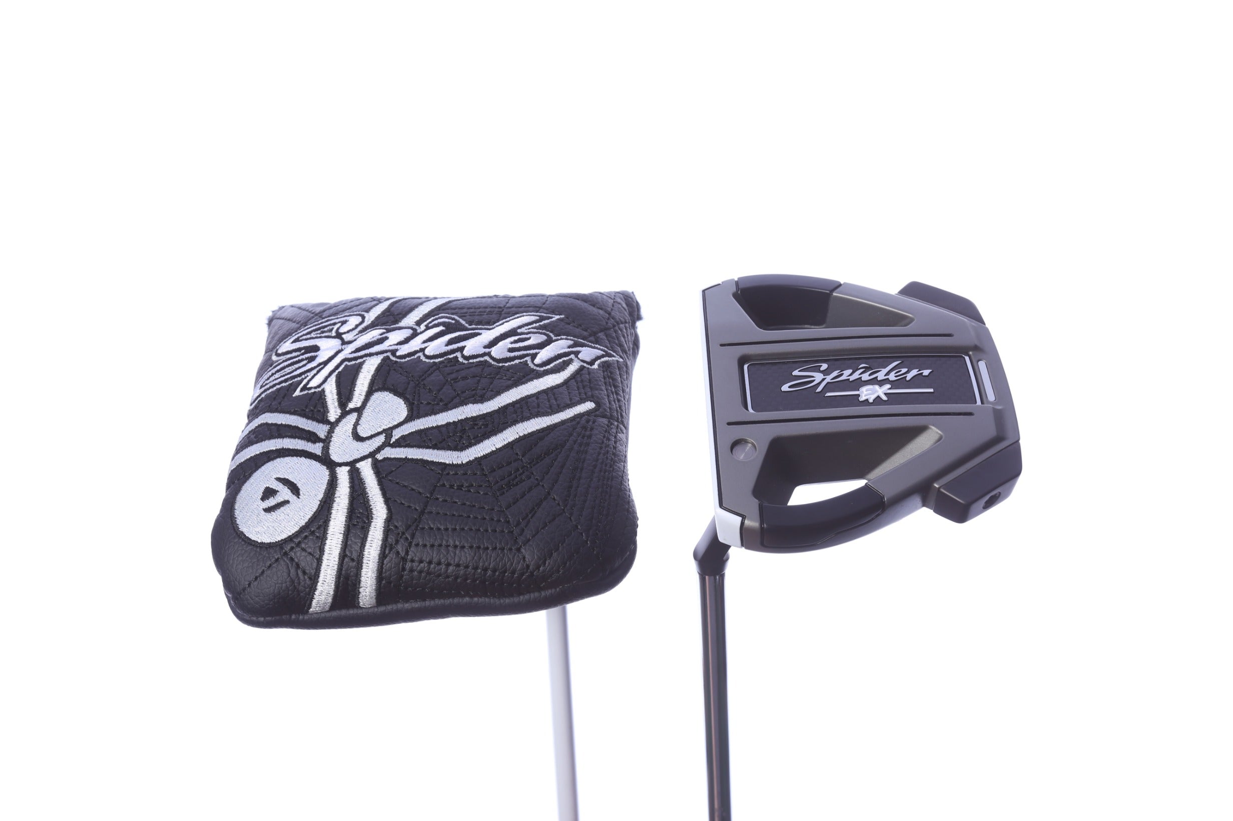 Used TaylorMade Spider EX Platinum Putter - Left-Handed - 35 in - Mallet-Next Round