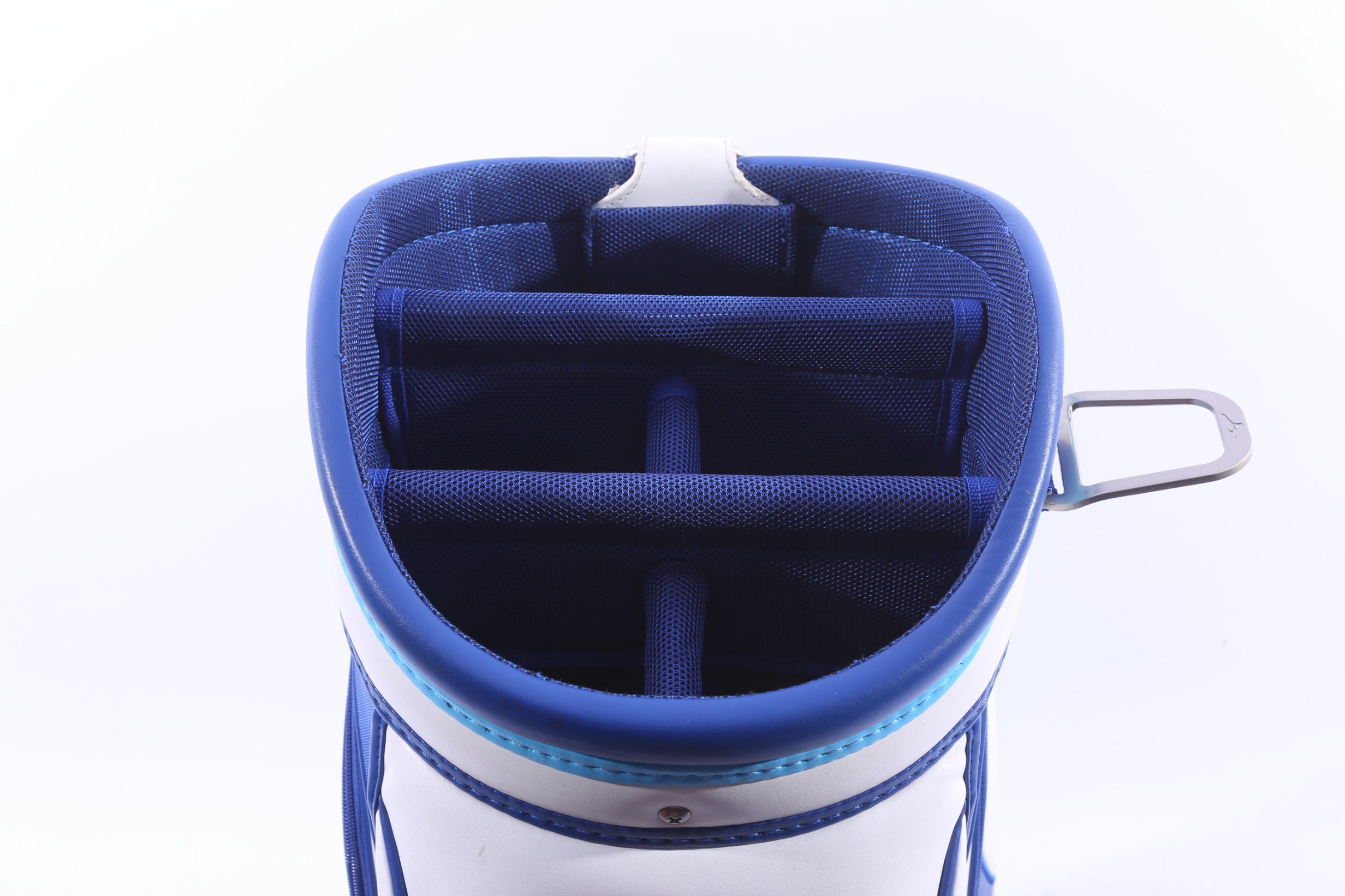 Used Mizuno Tour Multicolor Cart Bag - 5-Way - 6 Pockets - Rain Cover Included-Next Round