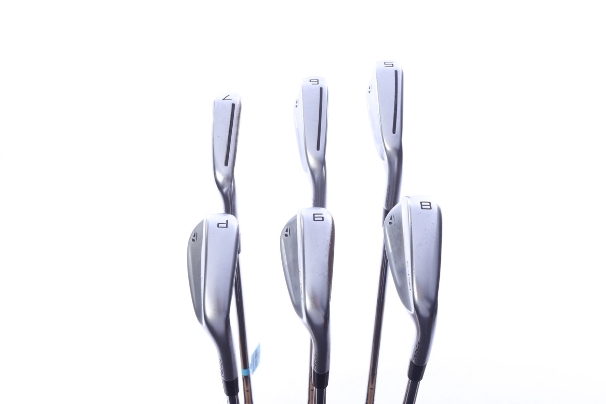 Used TaylorMade 2021 P790 Iron Set - Right-Handed - 5-PW - Stiff Flex