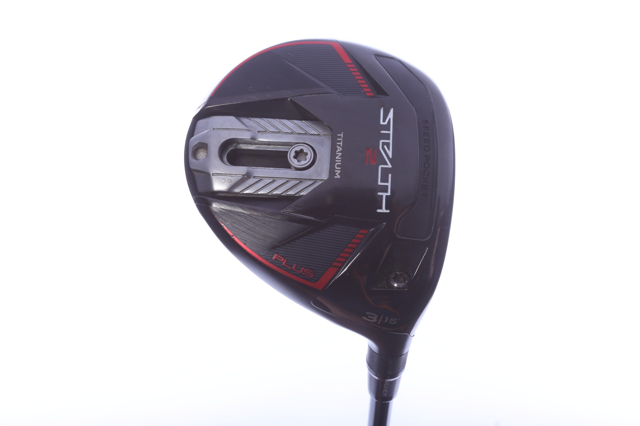 Used TaylorMade STEALTH 2 PLUS 3-Wood - Right-Handed - 15 Degrees - Stiff Flex