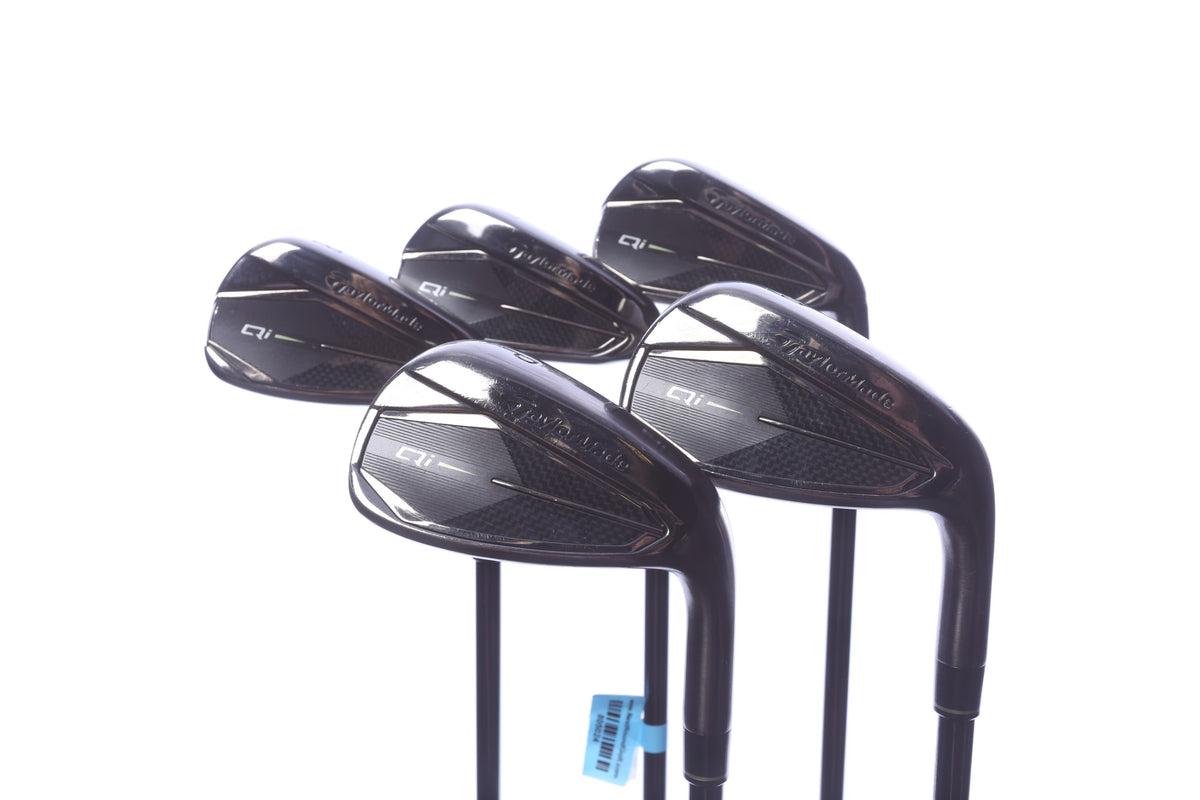 Used TaylorMade Qi Gunmetal Iron Set - Right-Handed - 6-PW - Regular Flex