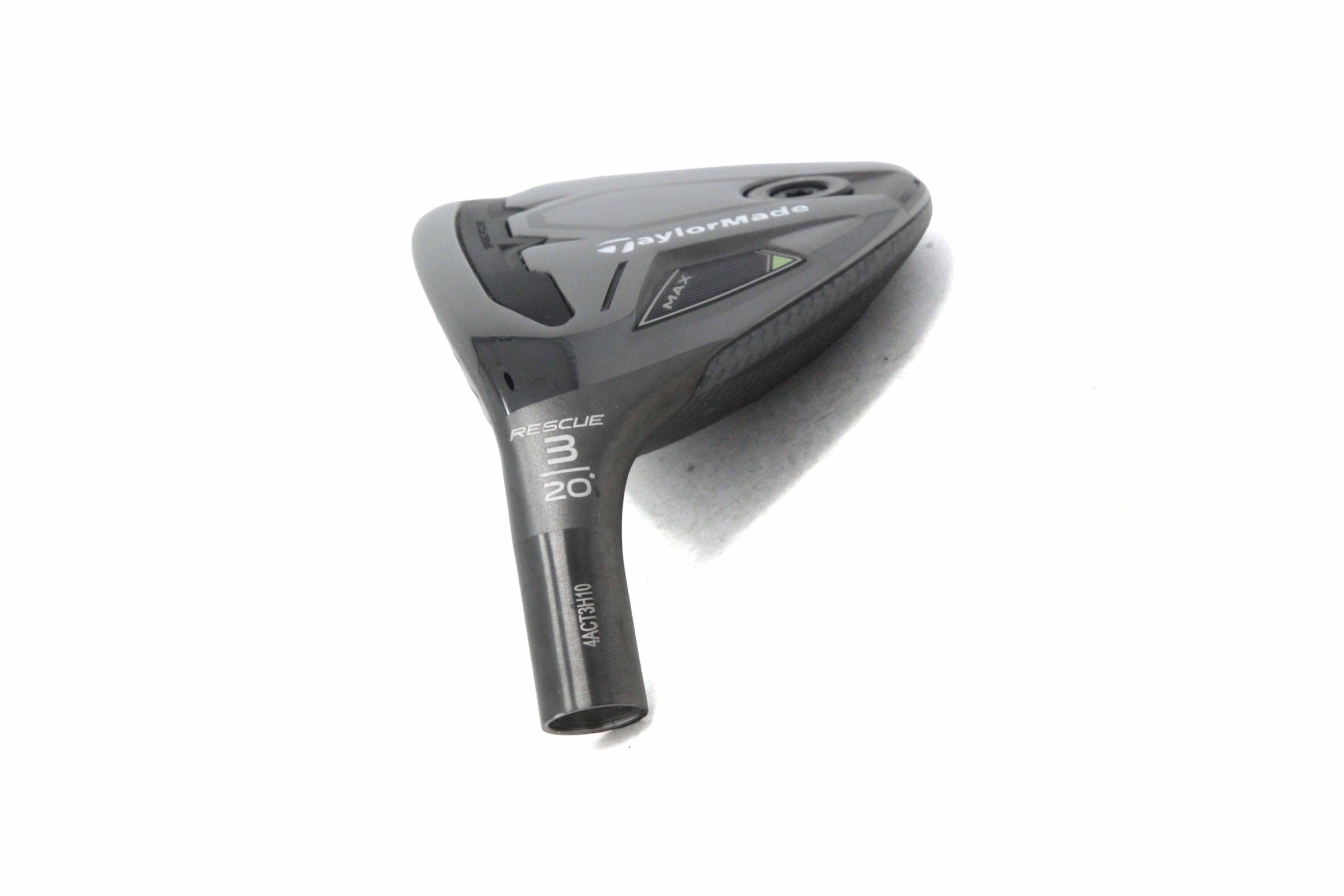 Used TaylorMade Qi35 MAX Rescue 3H - HEAD ONLY - Left-Handed - 20 Degrees