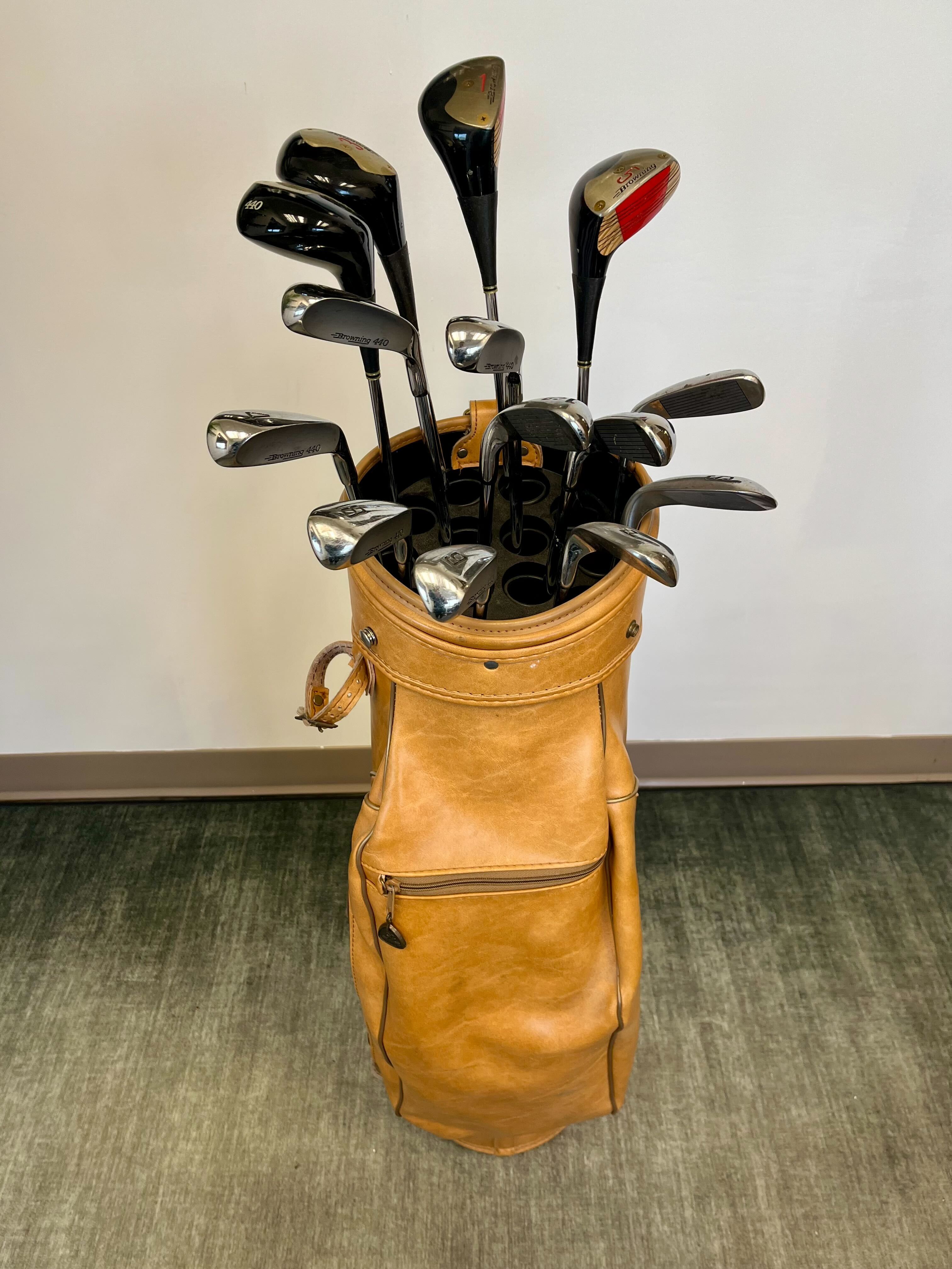 Used Browning 440 Complete Set - Right-Handed - 1W, 3W, 4W, 5W 2-PW, SW - Regular Flex-Next Round