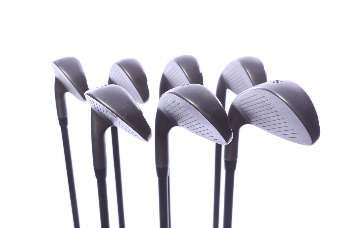Used Cobra Darkspeed One Length Iron Set - Right-Handed - 5-PW, GW - Seniors Flex