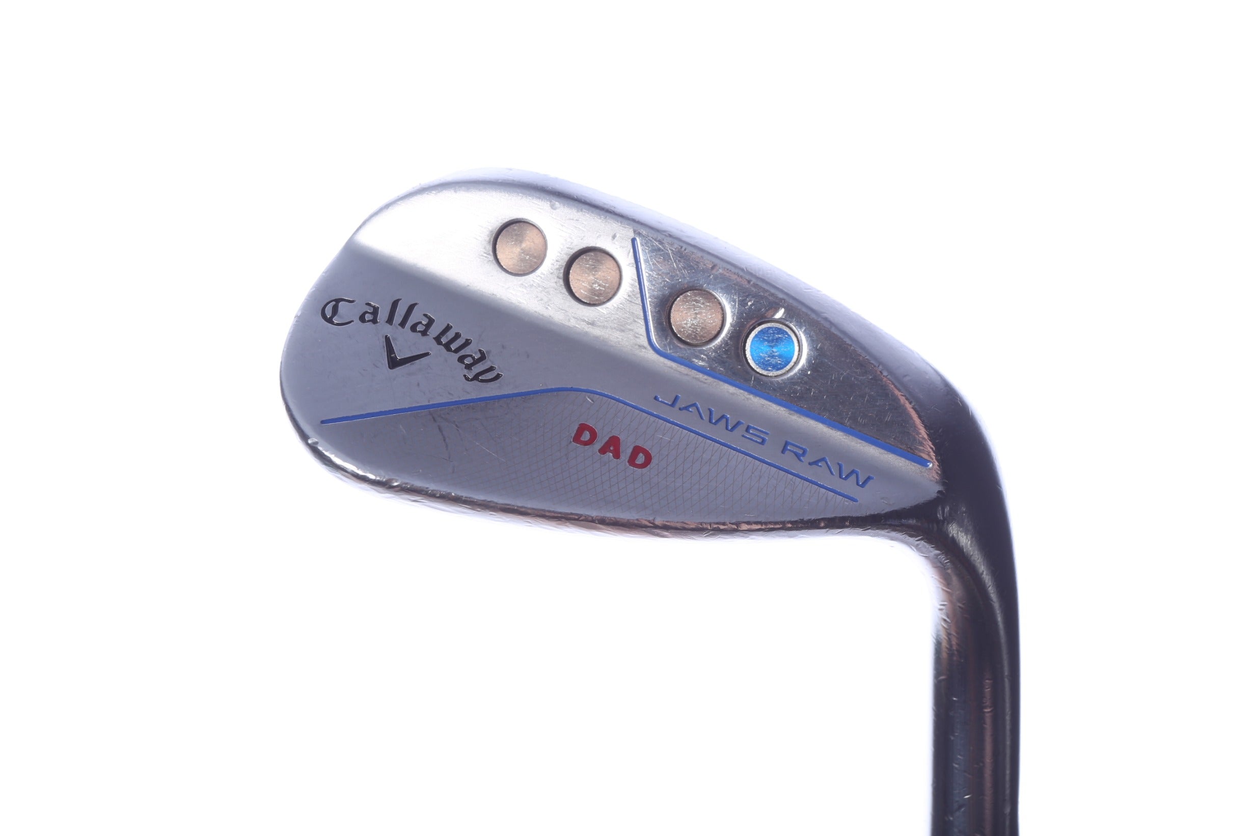 Used Callaway JAWS Raw Chrome Sand Wedge - Right-Handed - 56 Degrees - Stiff Flex-Next Round