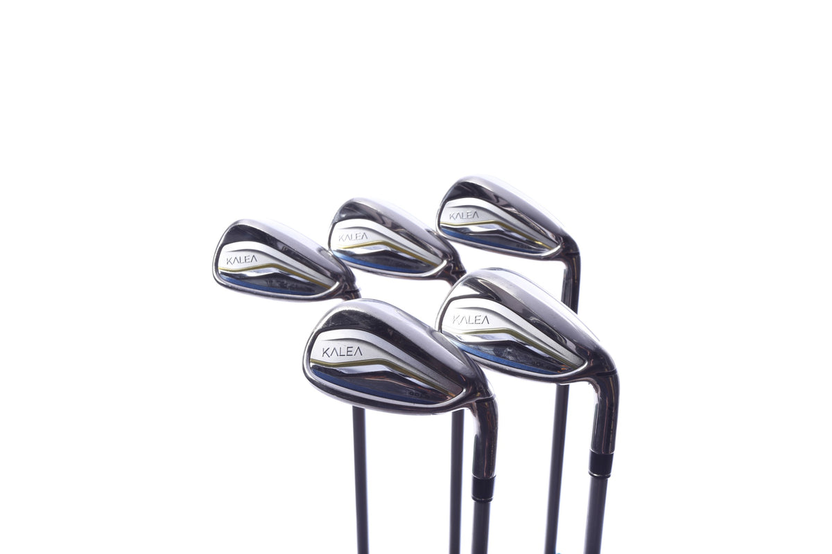 Used TaylorMade Kalea Gold Iron Set - Right-Handed - 7-PW, SW - Ladies Flex