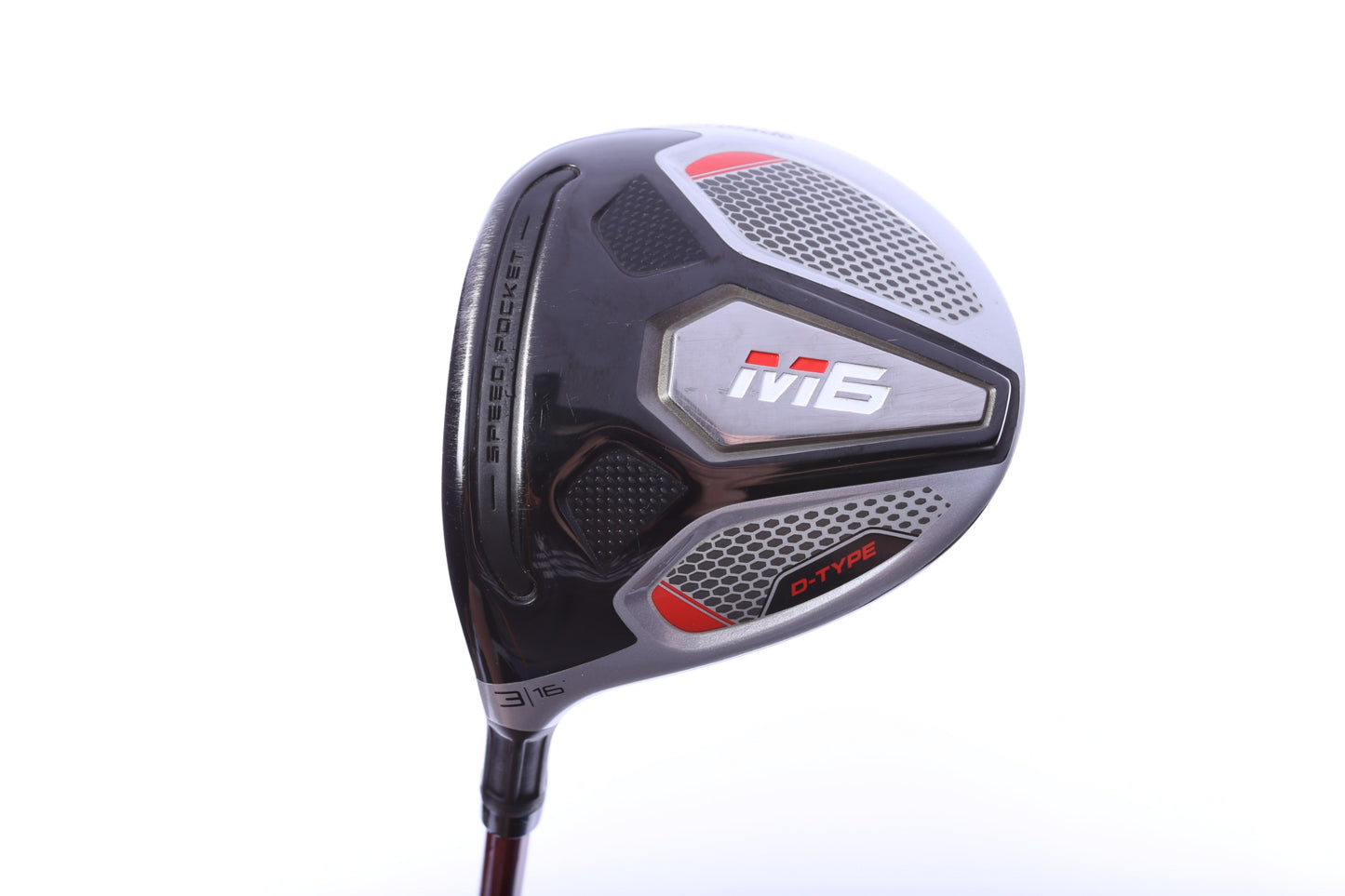 Used TaylorMade M6 D-Type 3-Wood - Left-Handed - 16 Degrees - Regular Flex-Next Round