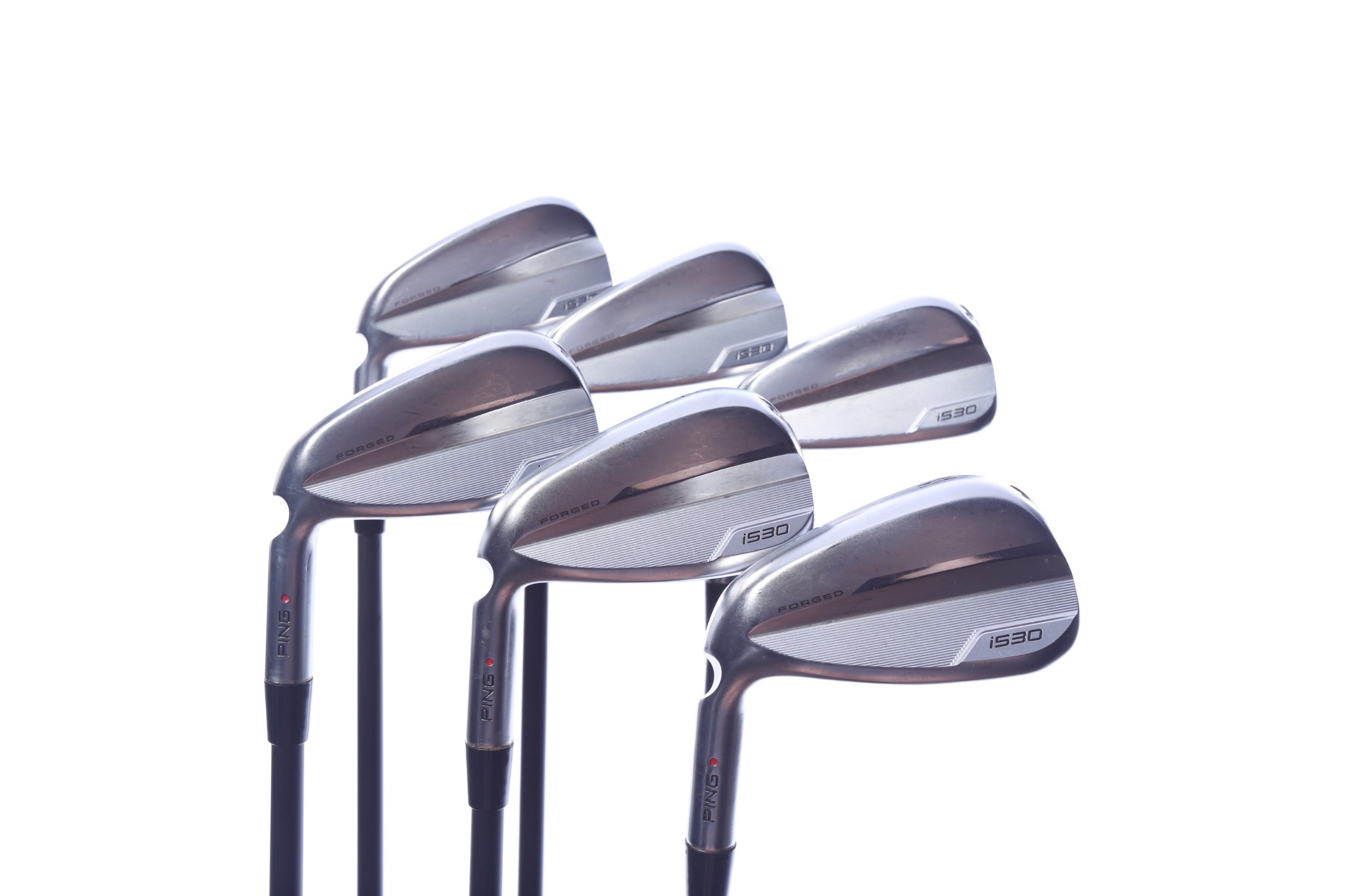 Used Ping i530 Iron Set - Left-Handed - 5-PW - Regular Flex